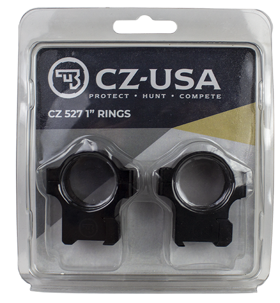 Cz Scope Ring Set, Cz 40088 Alum Scope Rings 1in Cz527 16mm Dovetail
