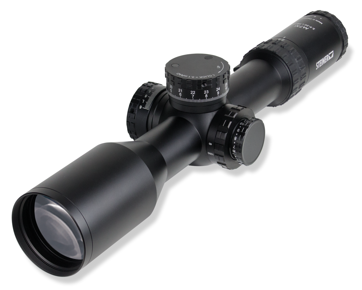 Steiner M7xi, Steiner 8717-t3 M7xi 2.9-20x50 Tremor 3 Ccw Blk