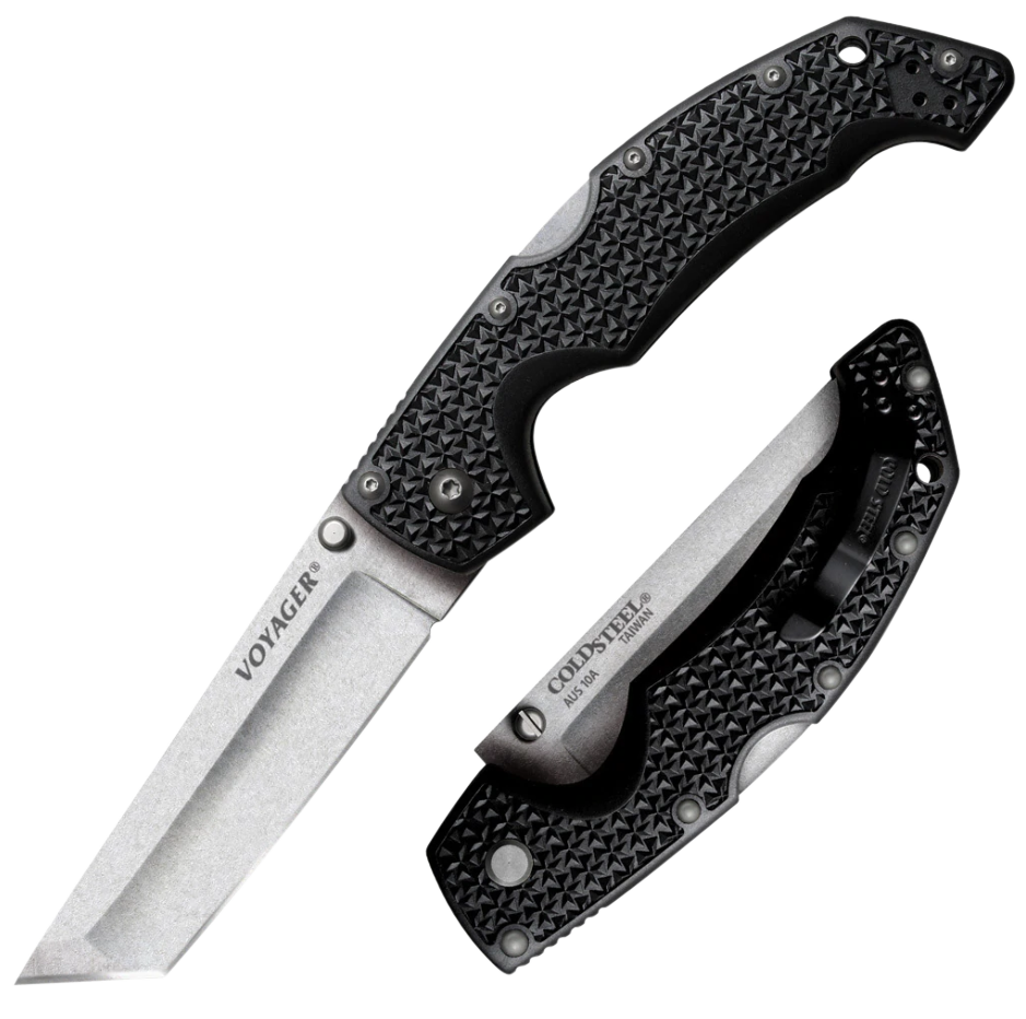 Cold Steel Voyager, Cold Cs-29at Voyager Lg Tanto Point Plain