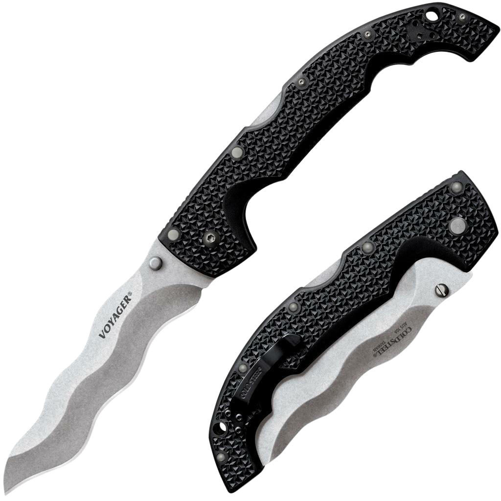Cold Steel Voyager, Cold Cs-29axw Voyager Xl Kris Blade Plain