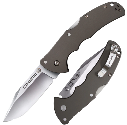 Cold Steel Code 4, Cold Cs-58pc     Code 4 Clip Point S35vn