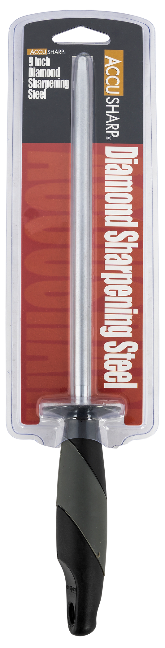 Accusharp Sharpening Steel, Fpi 034c  Accusharp 9in Diamond Butcher Stl Shrpnr