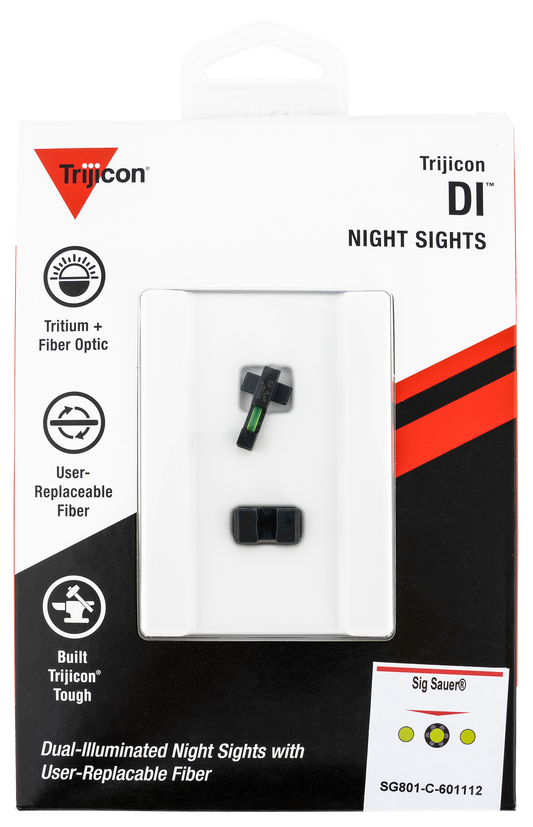 Trijicon Di, Trj 601112   Di Night Sight Set Sig Sauer #8frt/rr
