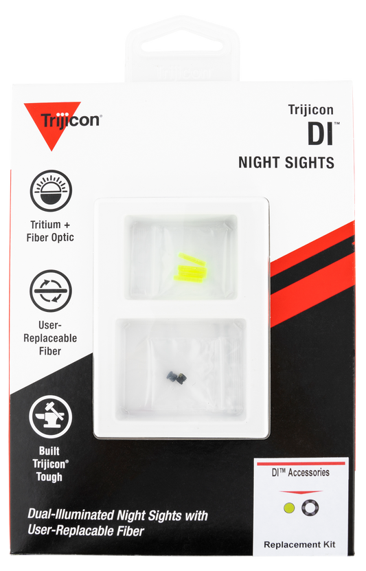 Trijicon Di, Trj Ac50011 Di Ns Grn Fiber&blck Retnr Replmnt Kit