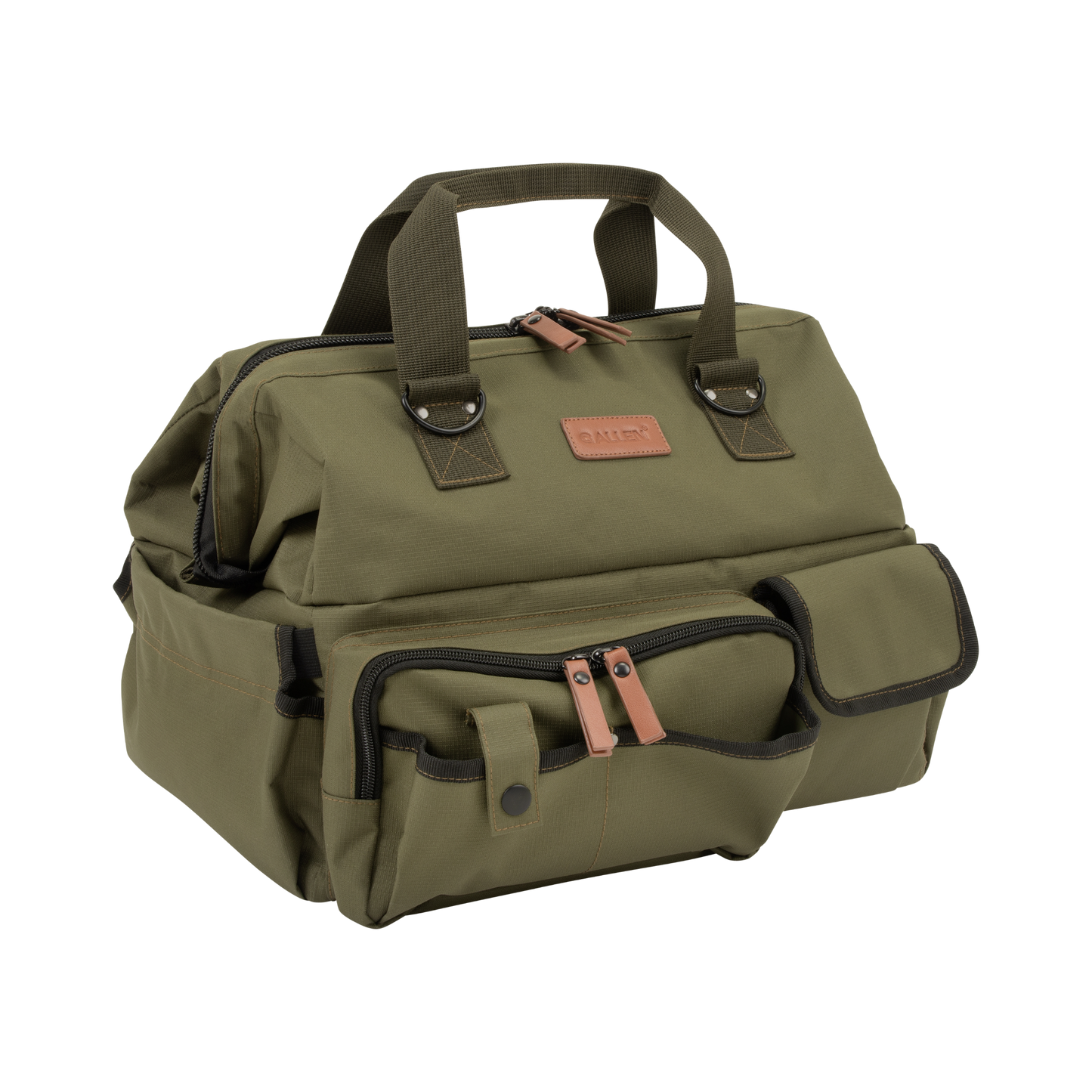 Allen Triumph, Allen 8329 Triumph Range Bag W/pistol Mat Green