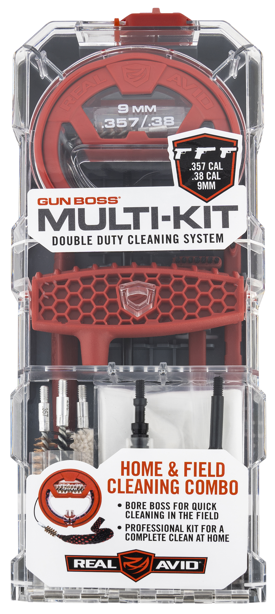 Real Avid-revo Gun Boss, Avid Avgbmk9mm Gun Boss Multi Kit 357-38-9mm
