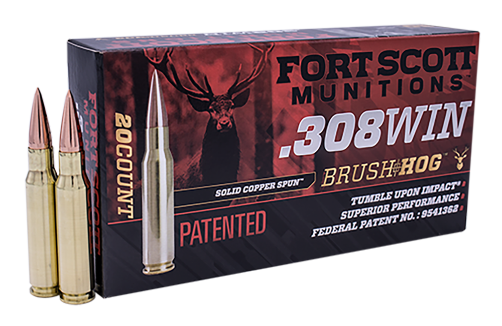 Fort Scott Munitions Tumble Upon Impact (tui), Fsm 308-168-scv 308win 168gr Scs Tui 20/10