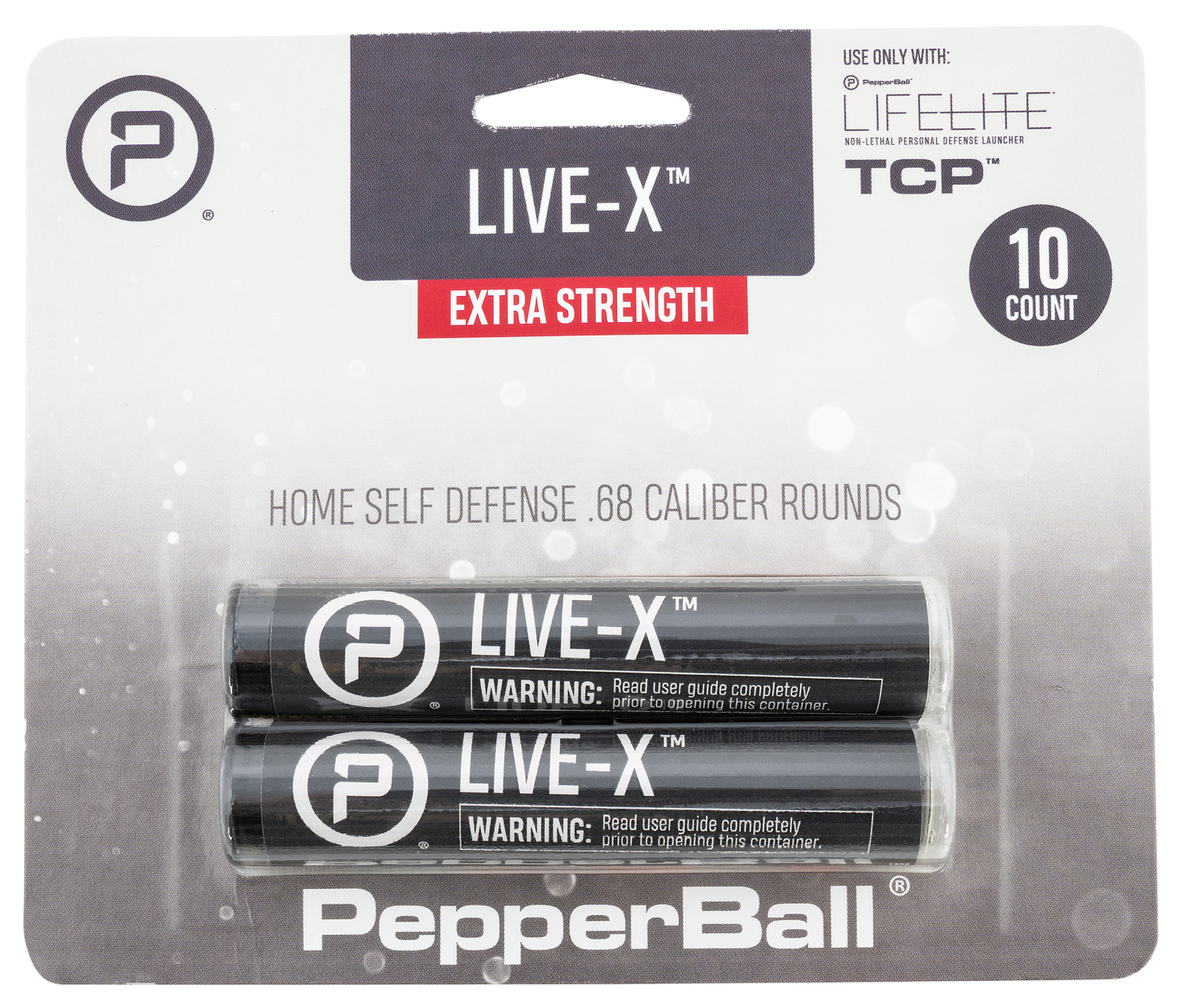 Uts/pepperball Live-x, Uts 104-81-0354 10 Live-x Projectiles 10 Rds