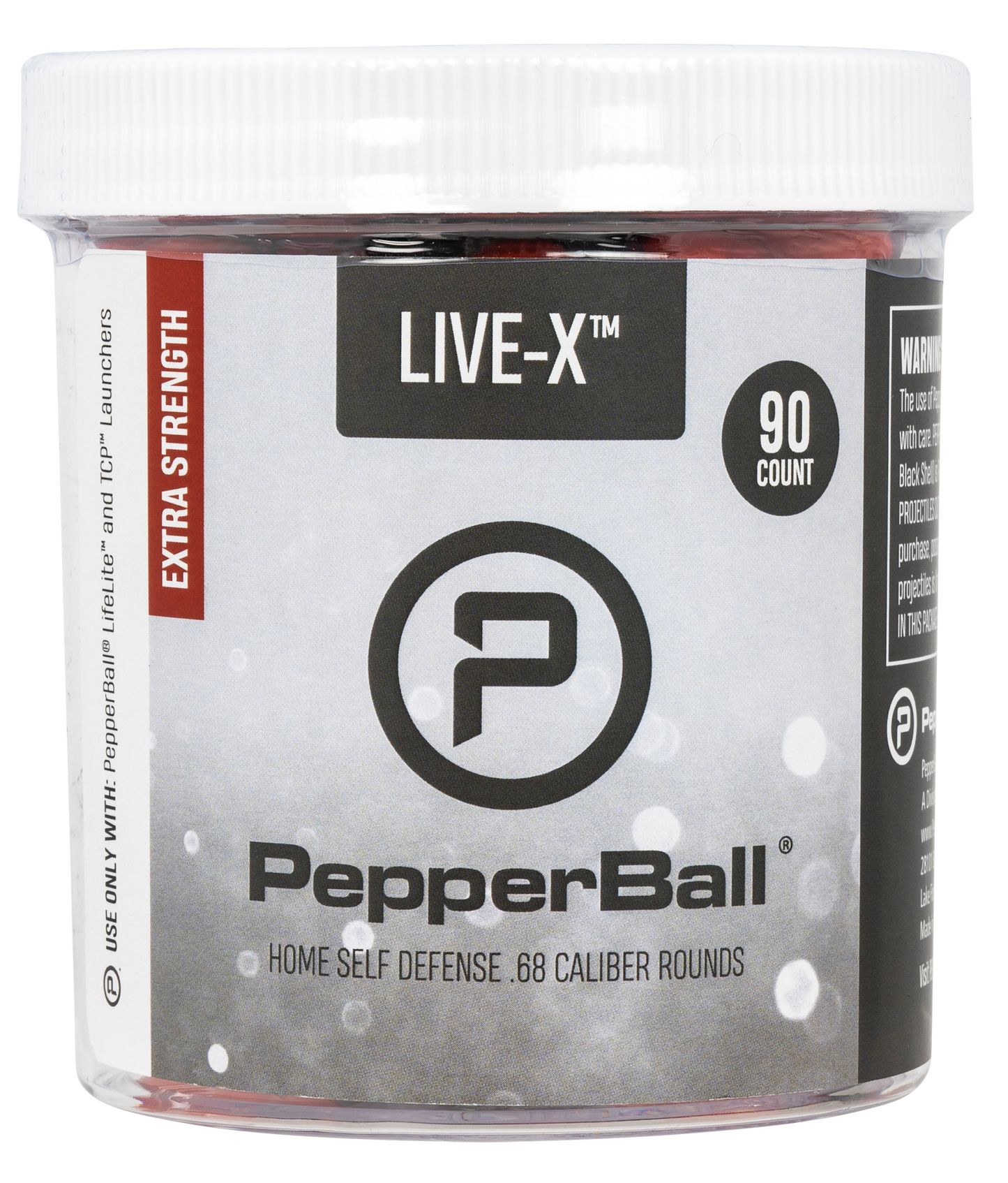 Uts/pepperball Live-x, Uts 104-81-0352 90 Live-x Projectiles 90 Rds