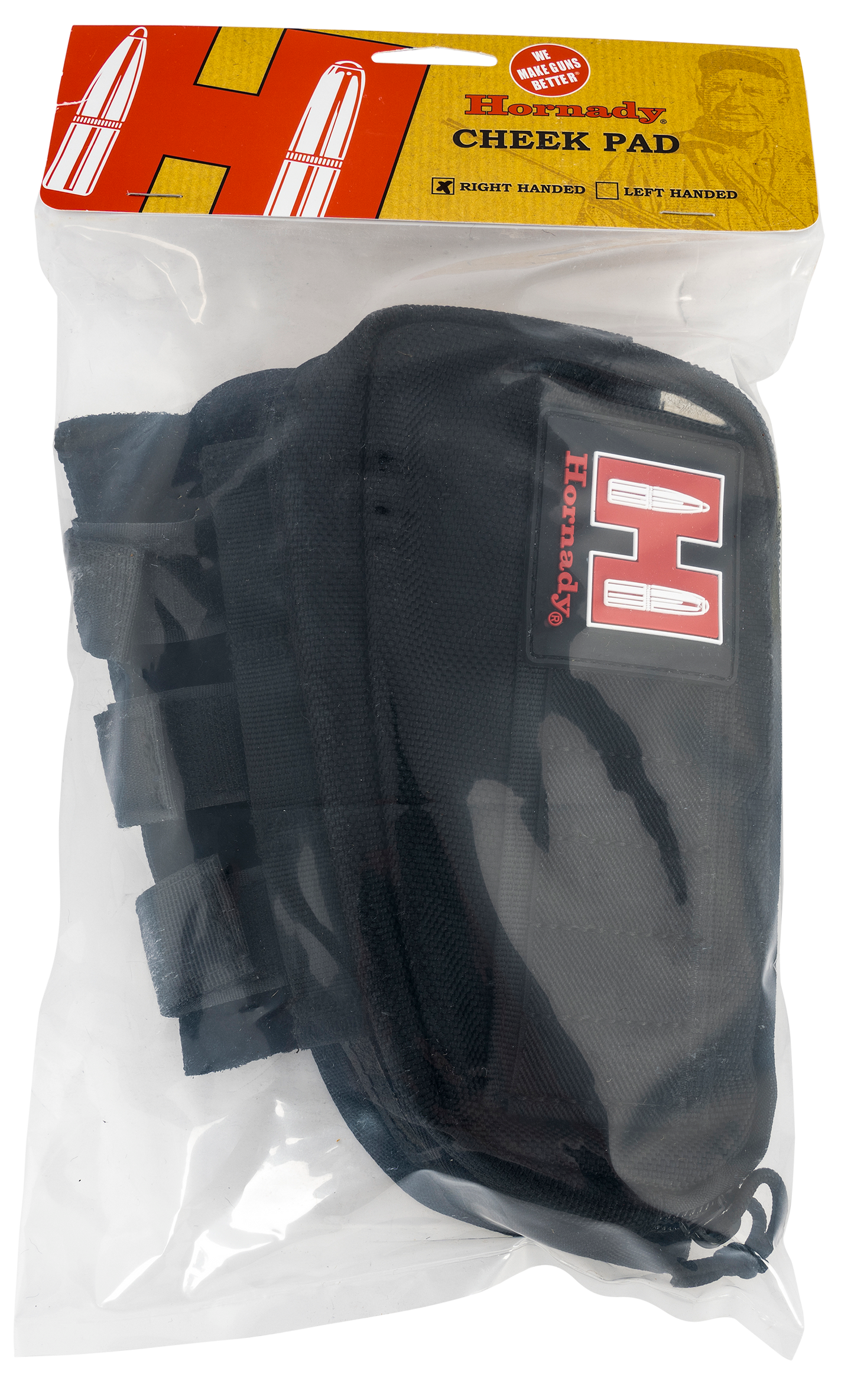 Hornady , Horn 99108 Gun Cheek Piece Blk Rh Holds 5 Shells