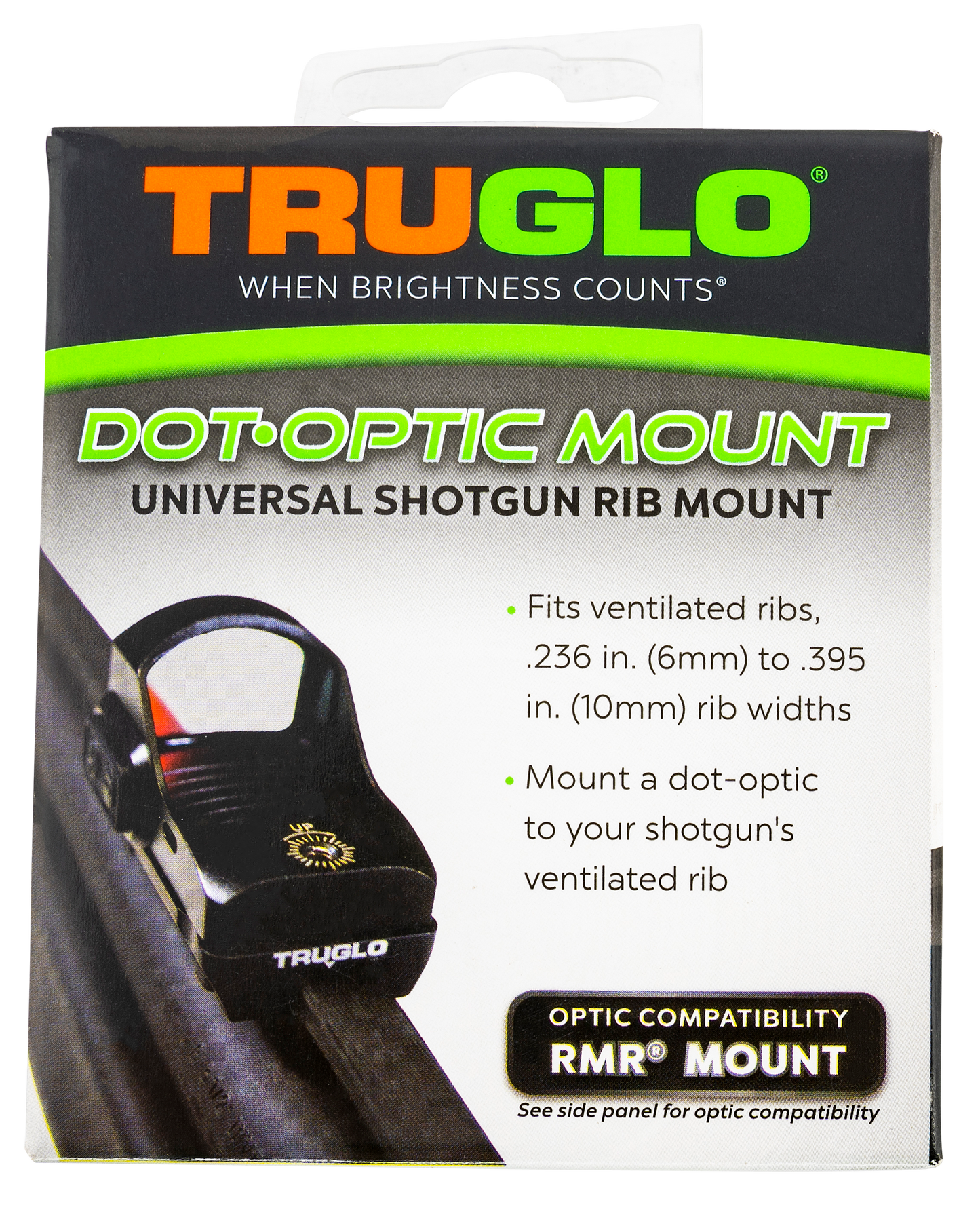 Truglo , Tru Tg-tg8954u2 Mnt Shtgn Rib Univ Rmr