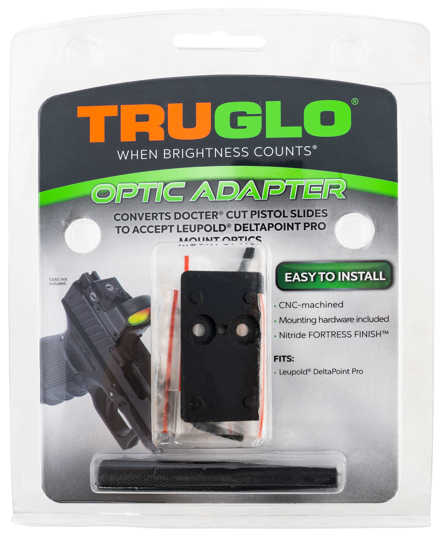 Truglo Red Dot Sight, Tru Tg-tg8952d Mnt Adap Tg Vr Dc To Dpp