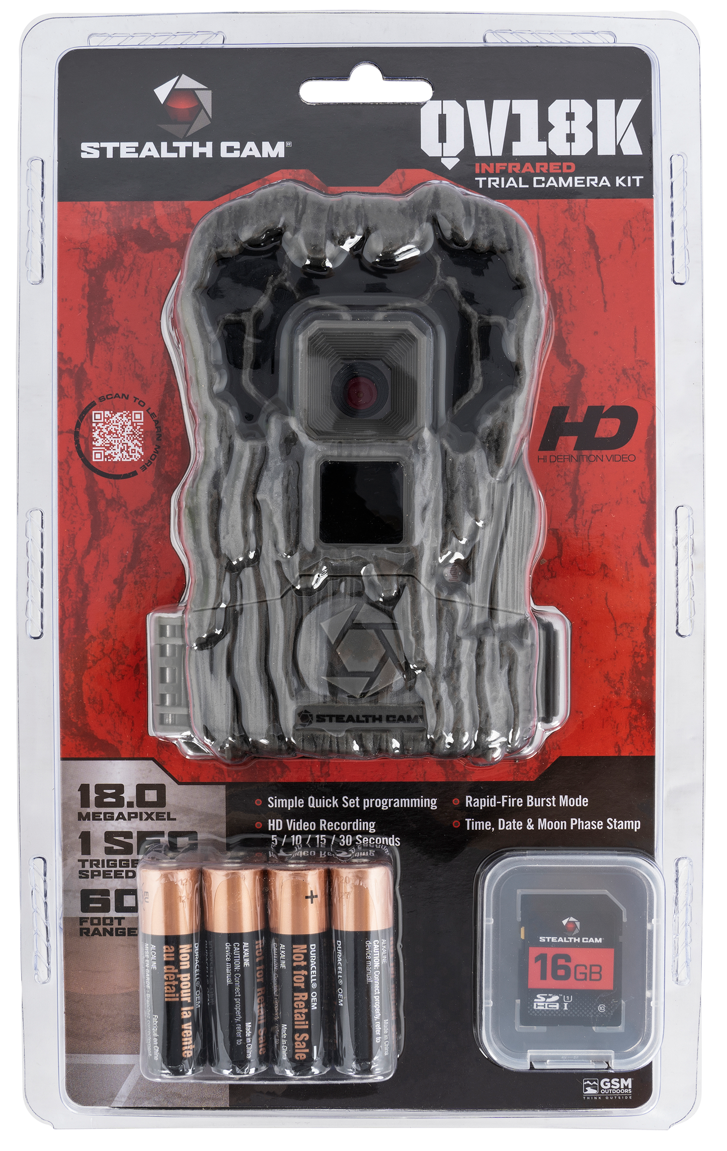 Stealth Cam Qv18, Steal Stc-qv18k 18mp Qv18 Combo