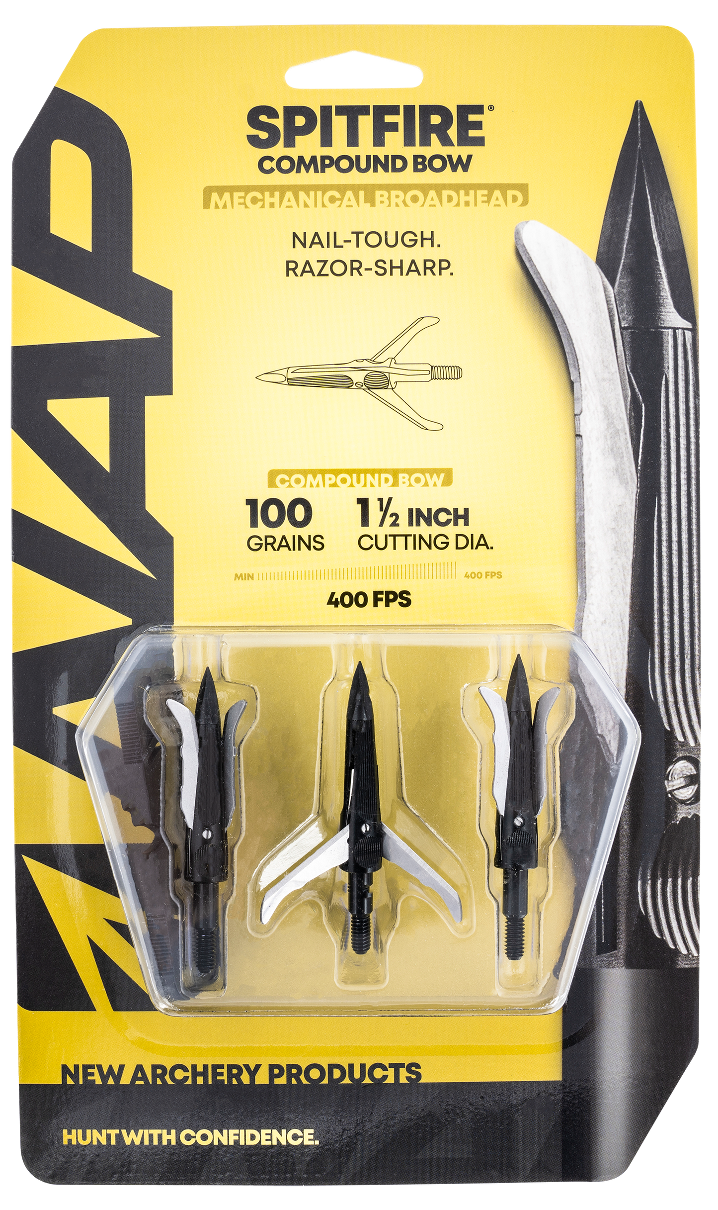 Nap Spitfire, Nap Nap-60-234 Spitfire 100 3-blade 3pk