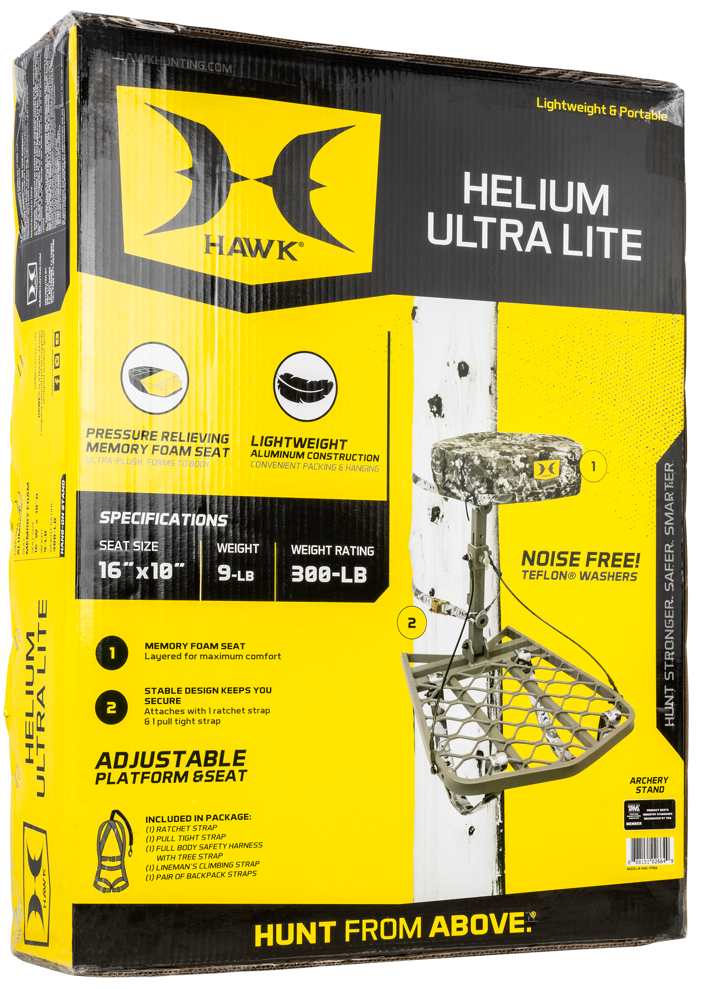 Hawk Helium, Hawk Hwk-fpra Aluminum Hang On Stand