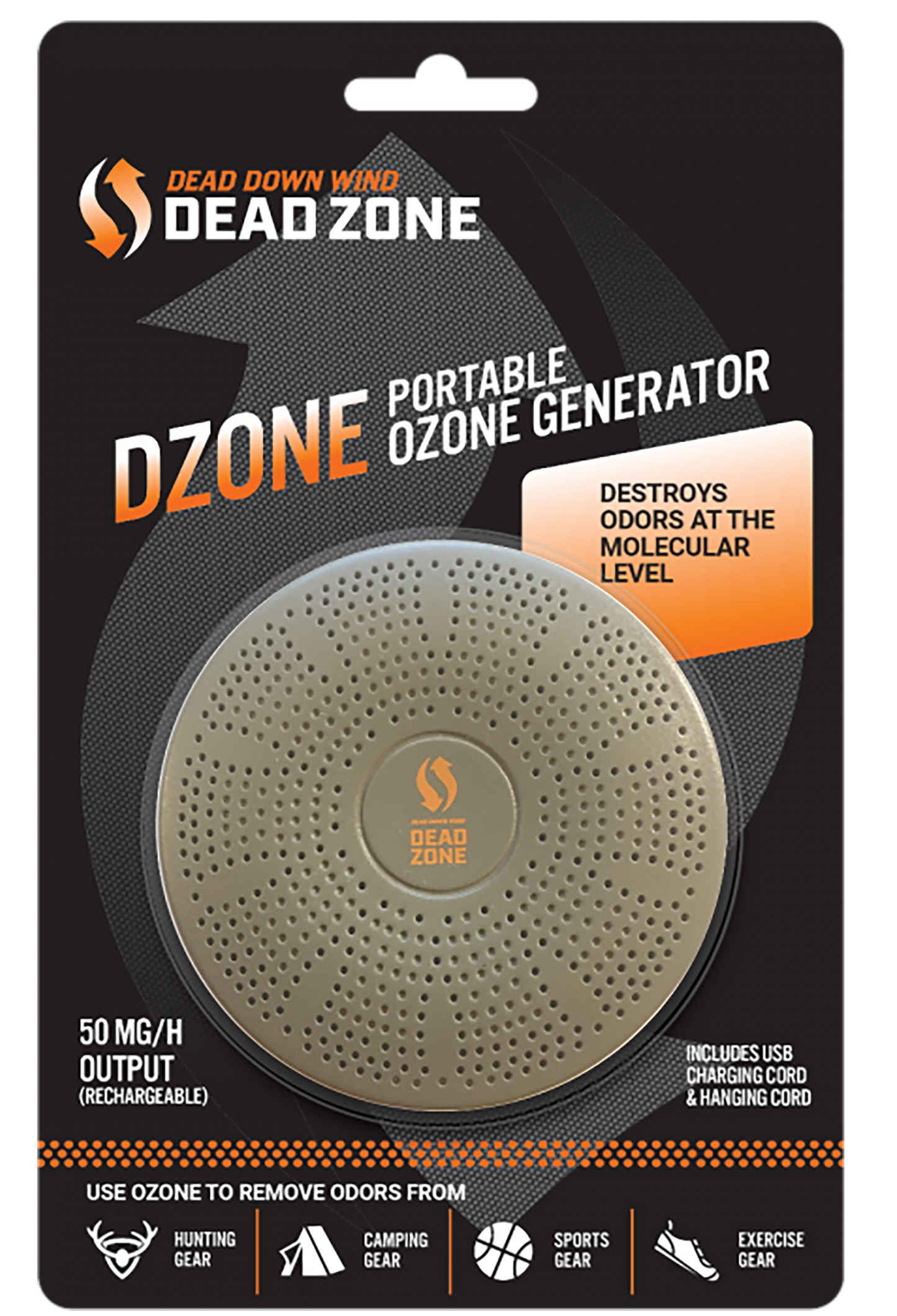 Dead Down Wind (arcus) Dead Zone, Ddw 30637 Dead Zone Portable Ozone Unit