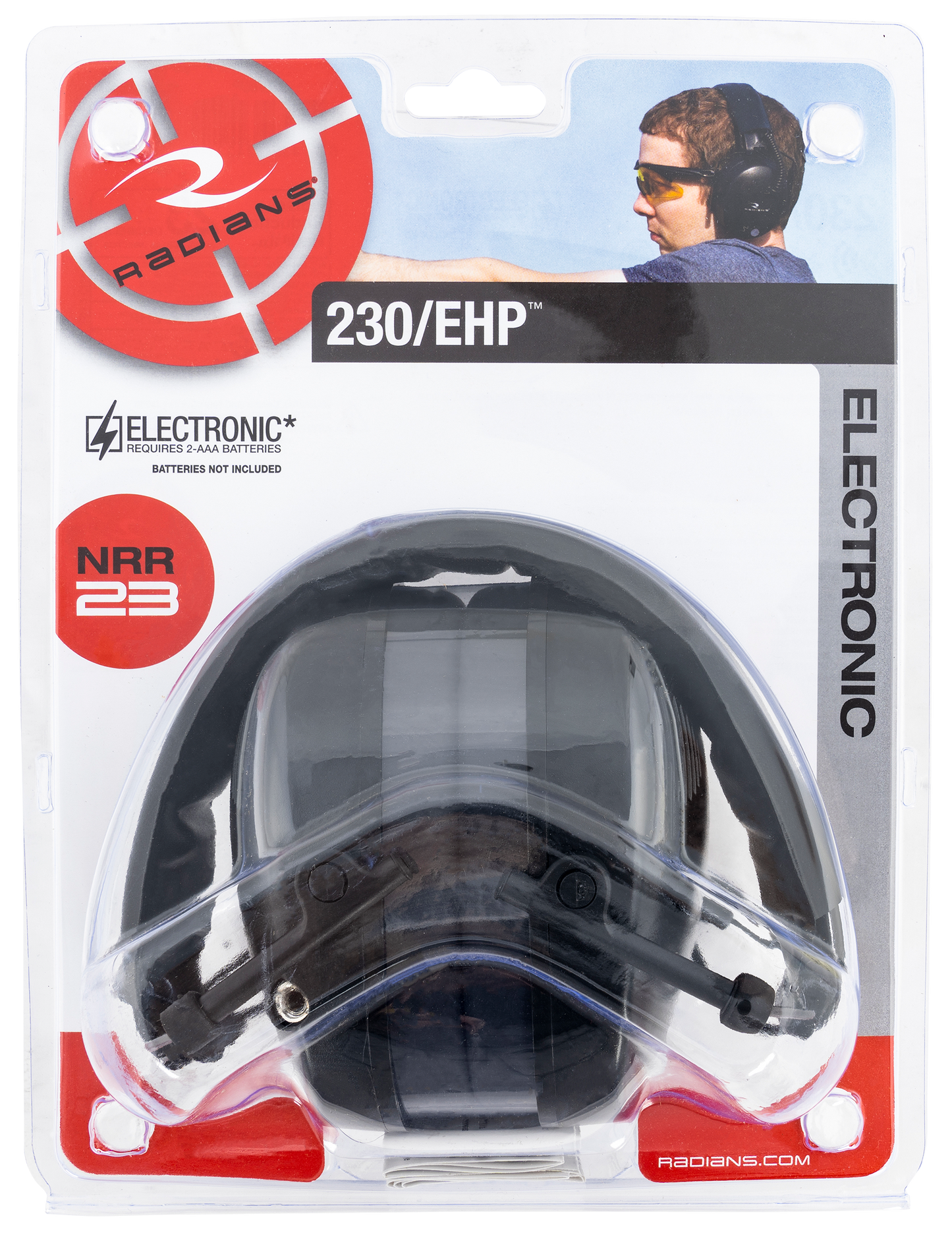 Radians 230-ehp, Rad 230-ehp 230-ehp Elec Muff Blk