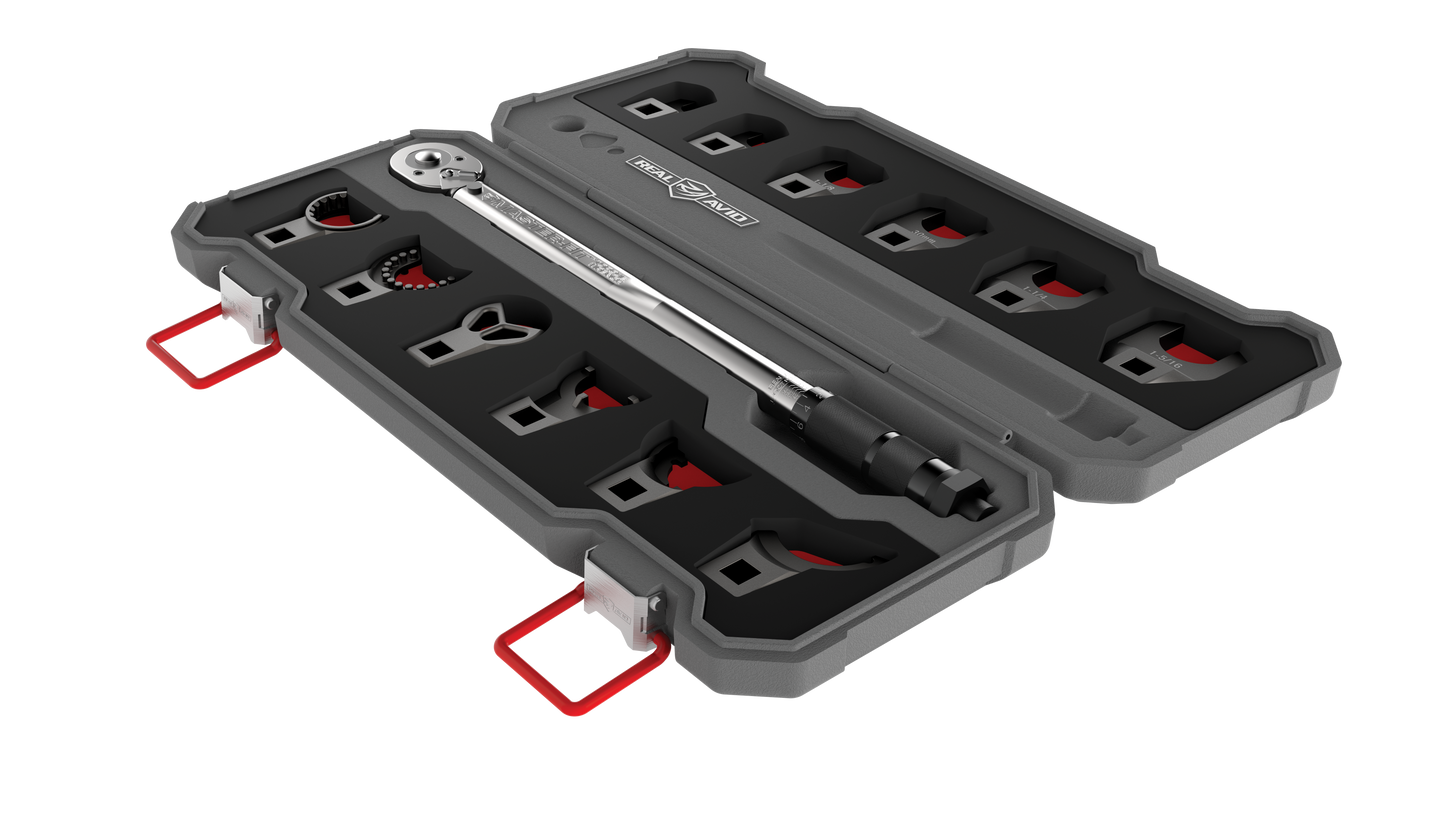 Real Avid/revo Master -fit, Avid Avmf13ws 13-pc Ar15 Crowfoot Wrench Set