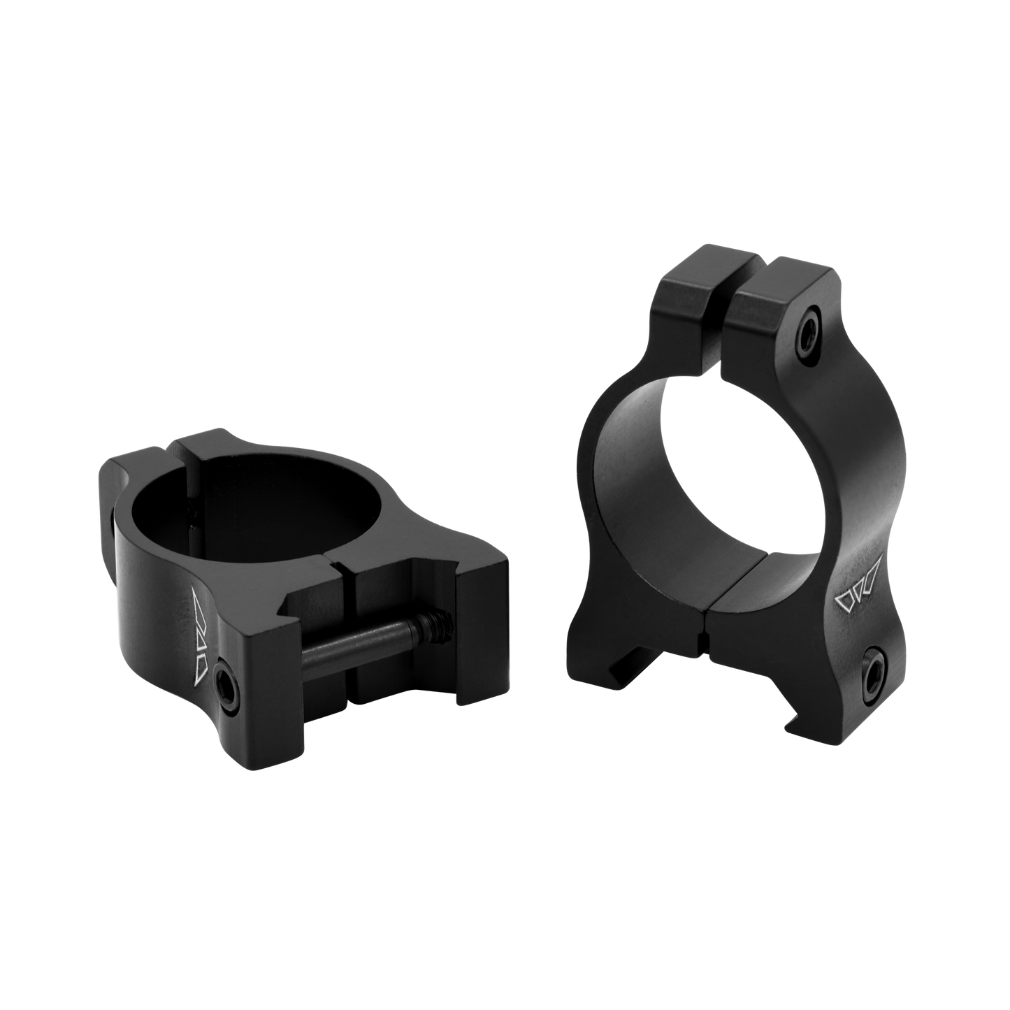 Warne Vapor, Warne V400m Vapor 1 Inch Low Matte Rings