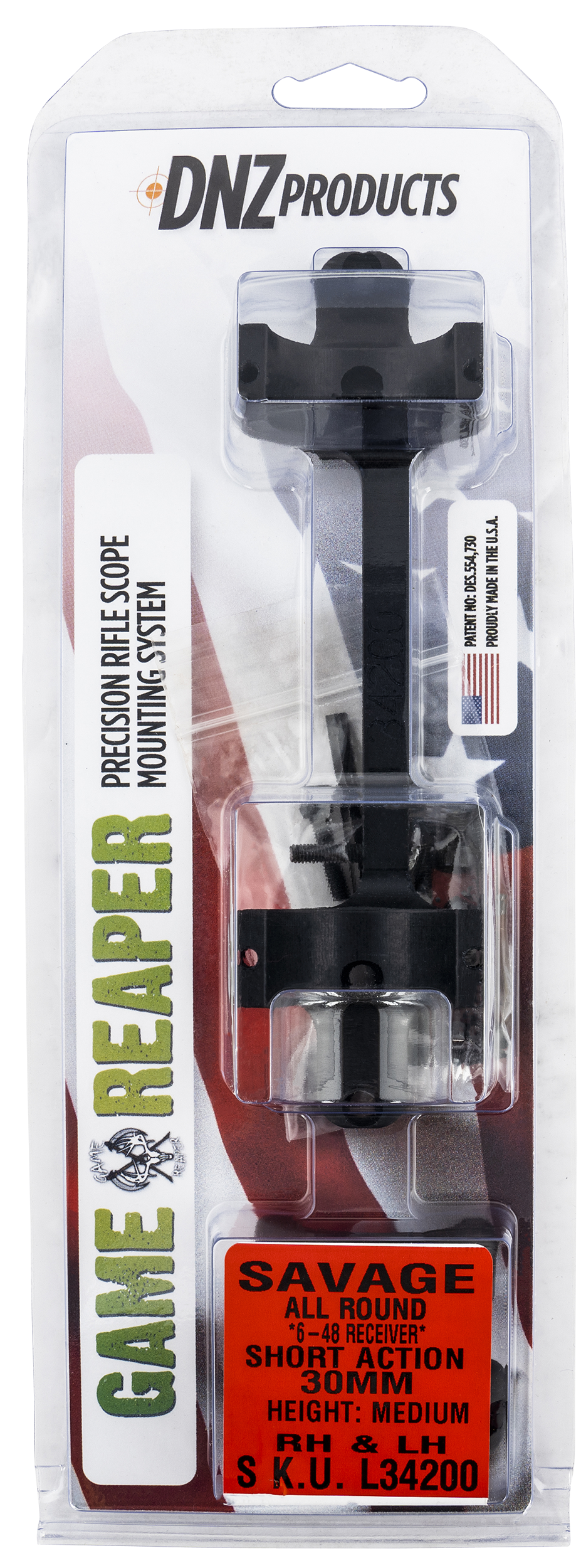 Dnz Game Reaper, Dnz L34200 Sav Round Sa Md Mt 8-40 30mm