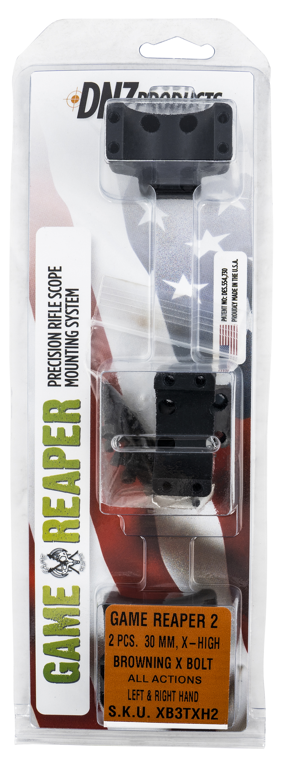 Dnz Game Reaper 2, Dnz Xb3txh2 2 Pc Brn Xblt Hi Mt 8-40 30mm
