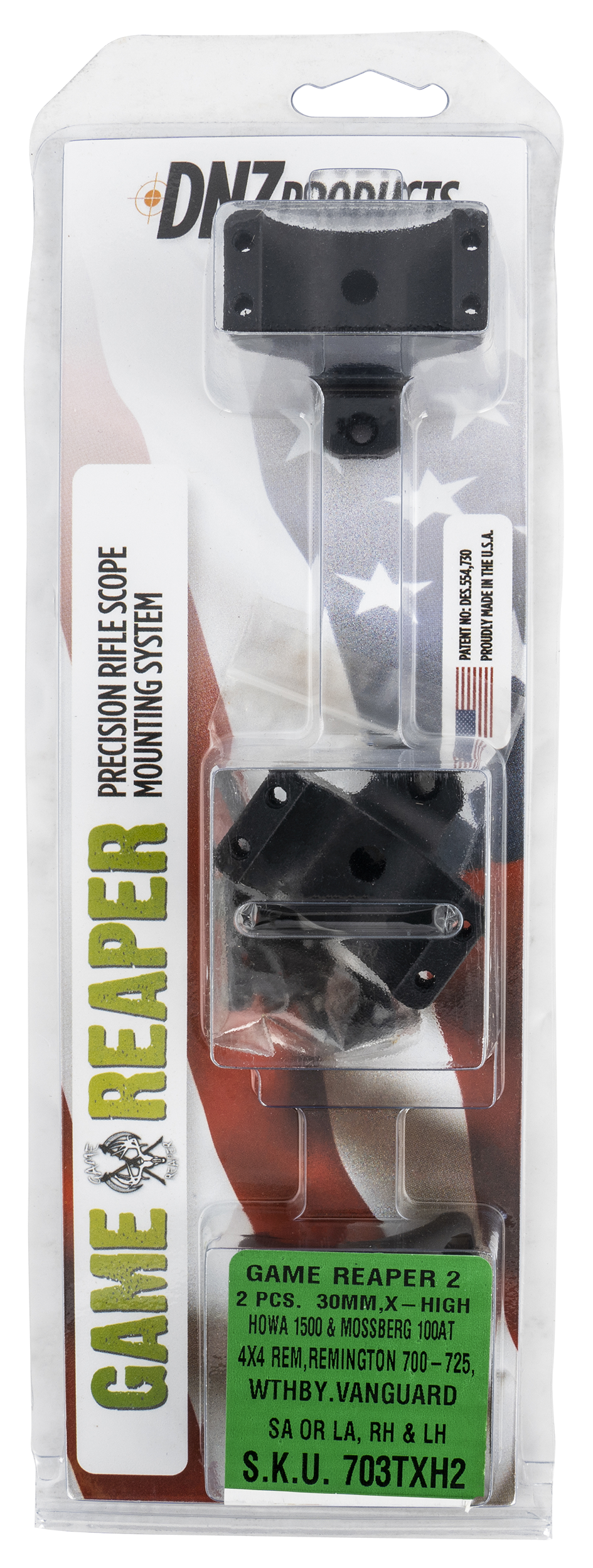 Dnz Game Reaper 2, Dnz 703txh2 2 Pc R700 Howa Vgrd Xh Mt 8-40 30mm