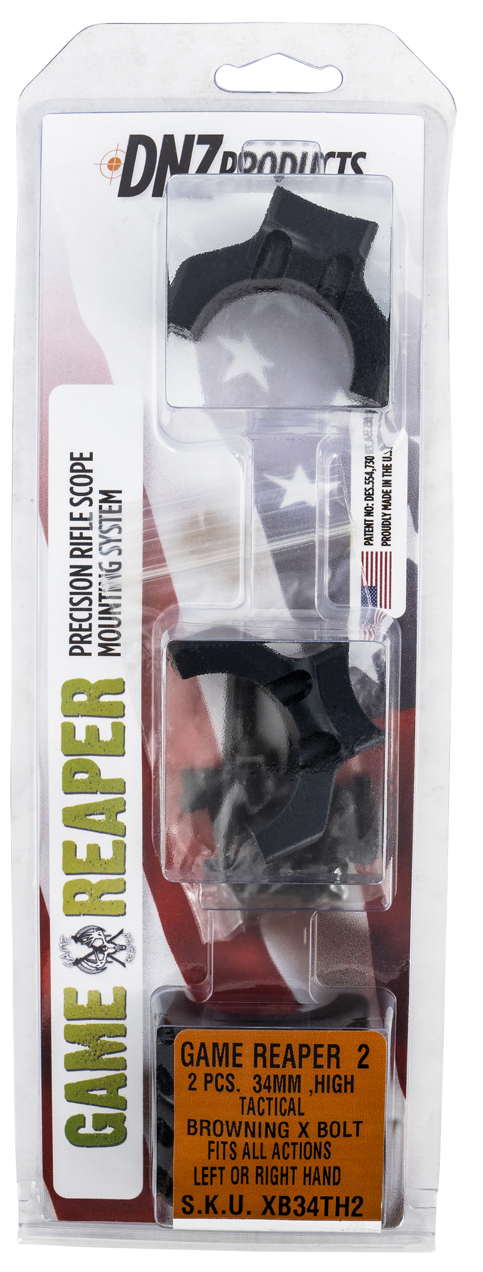 Dnz Game Reaper 2, Dnz Xb34th2 2 Pc Brn X-blt Hi Mt 34mm