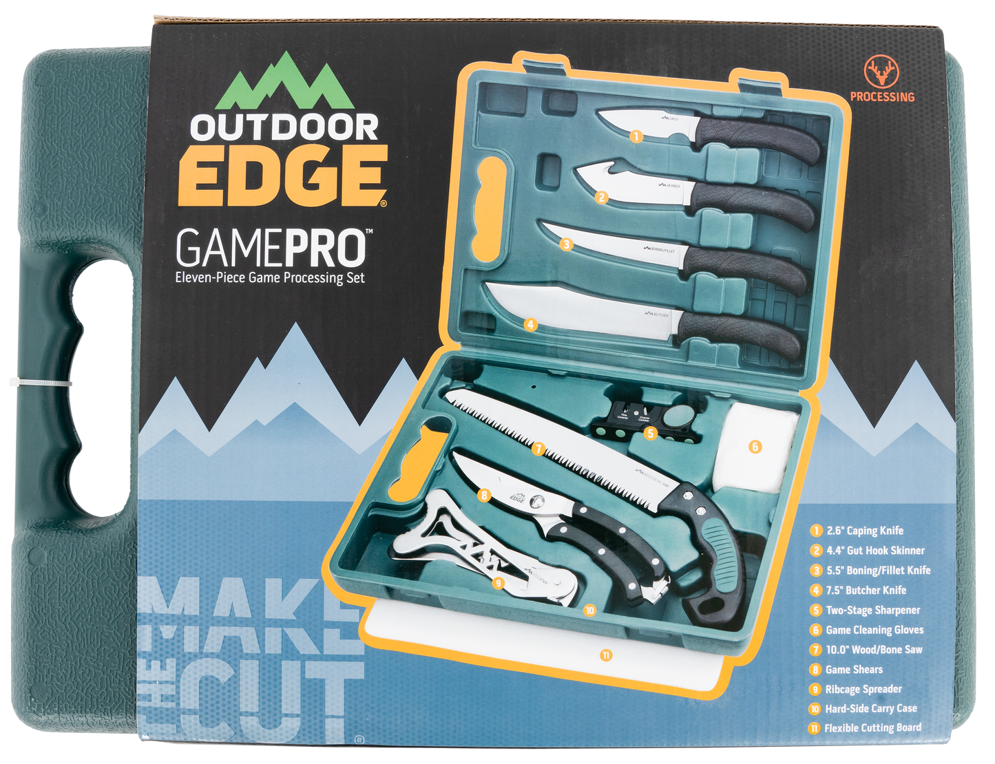 Outdoor Edge Game Pro, Outdoor Edge Gp1 Game Processor Game Pro 11pc