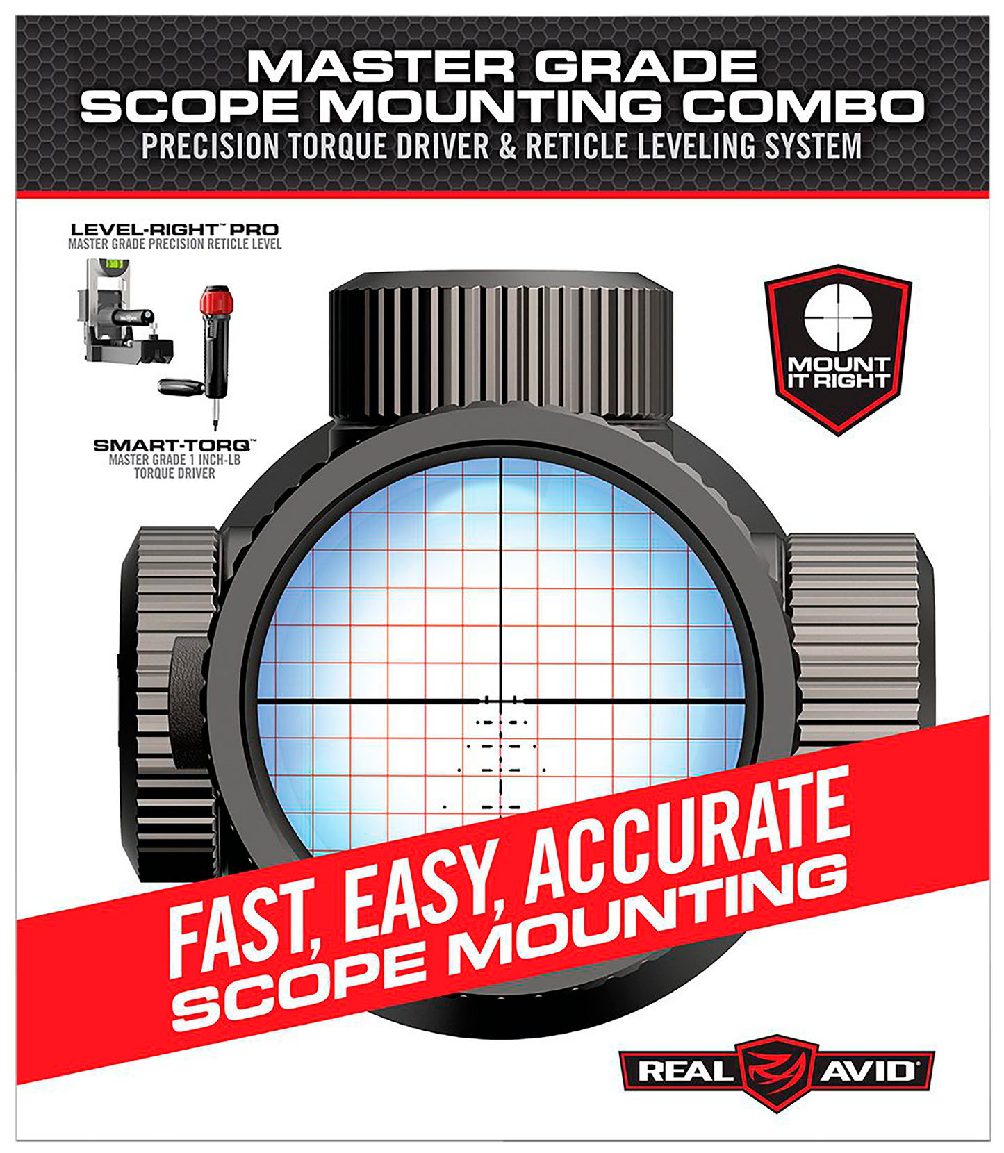 Real Avid/revo Master Grade, Avid Avmsmk Master Scope Mounting Kit