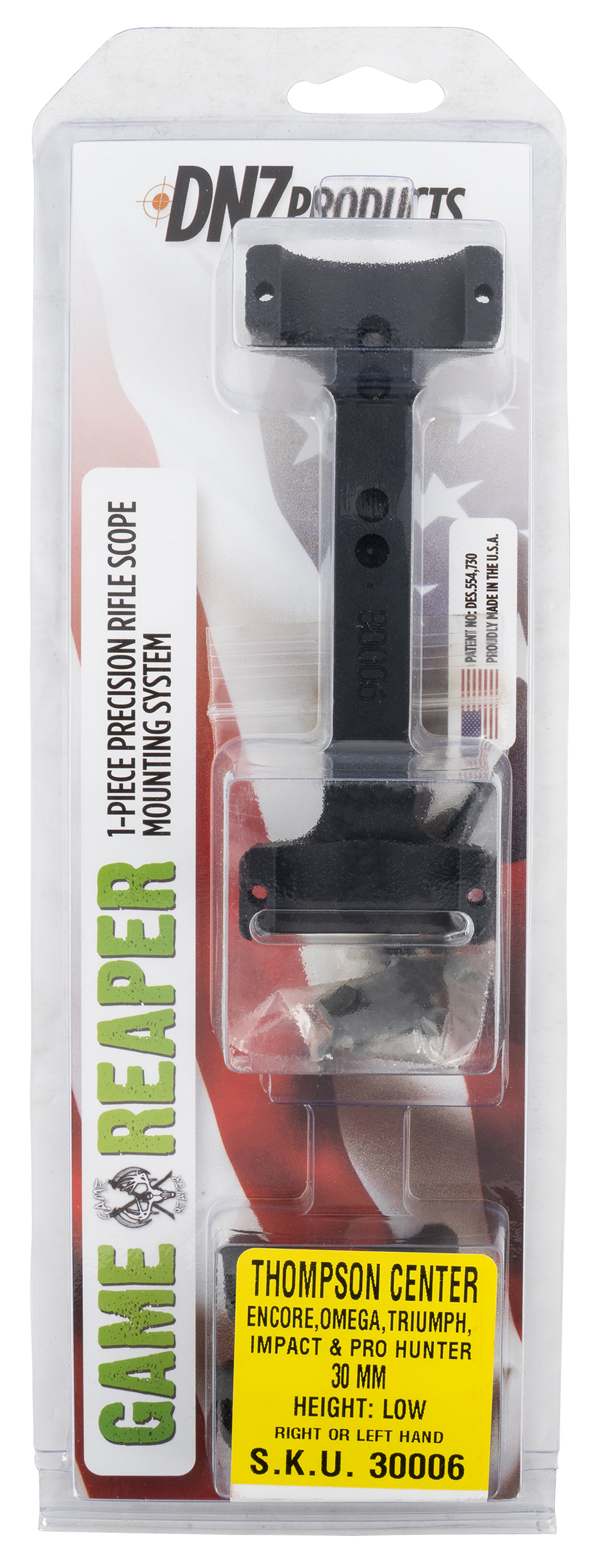 Dnz Game Reaper, Dnz 30006 Tc Enc/omega Low Mt 30mm