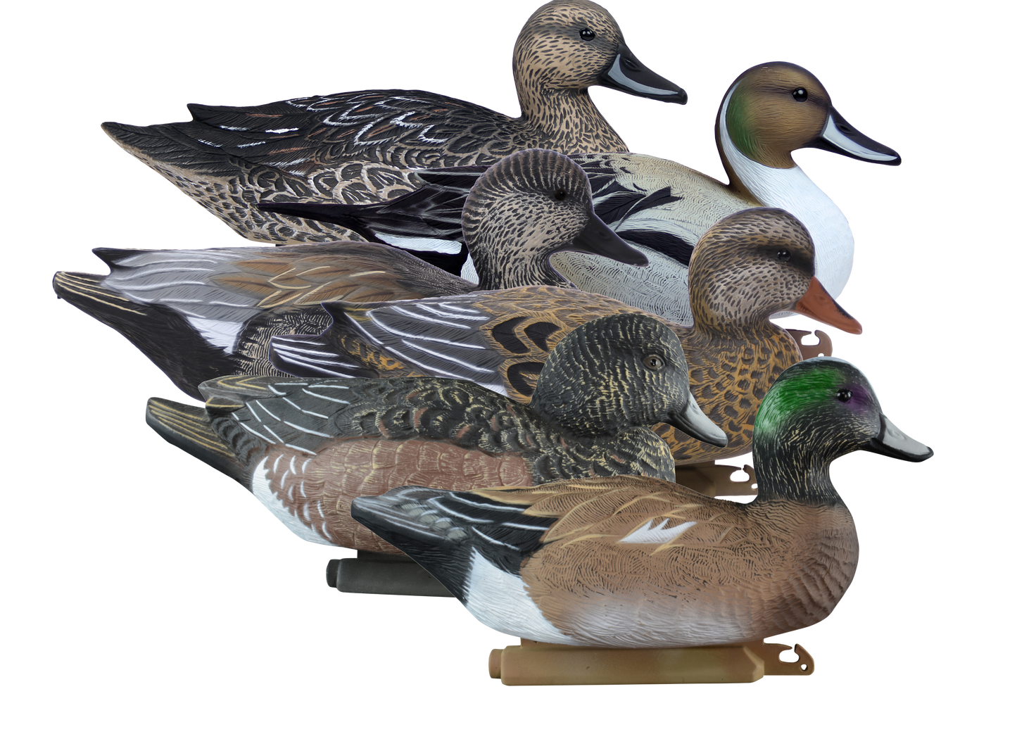 Higdon Decoys Battleship, Higdon 16993 Battleship Puddle Pk Foam Fill 6pk