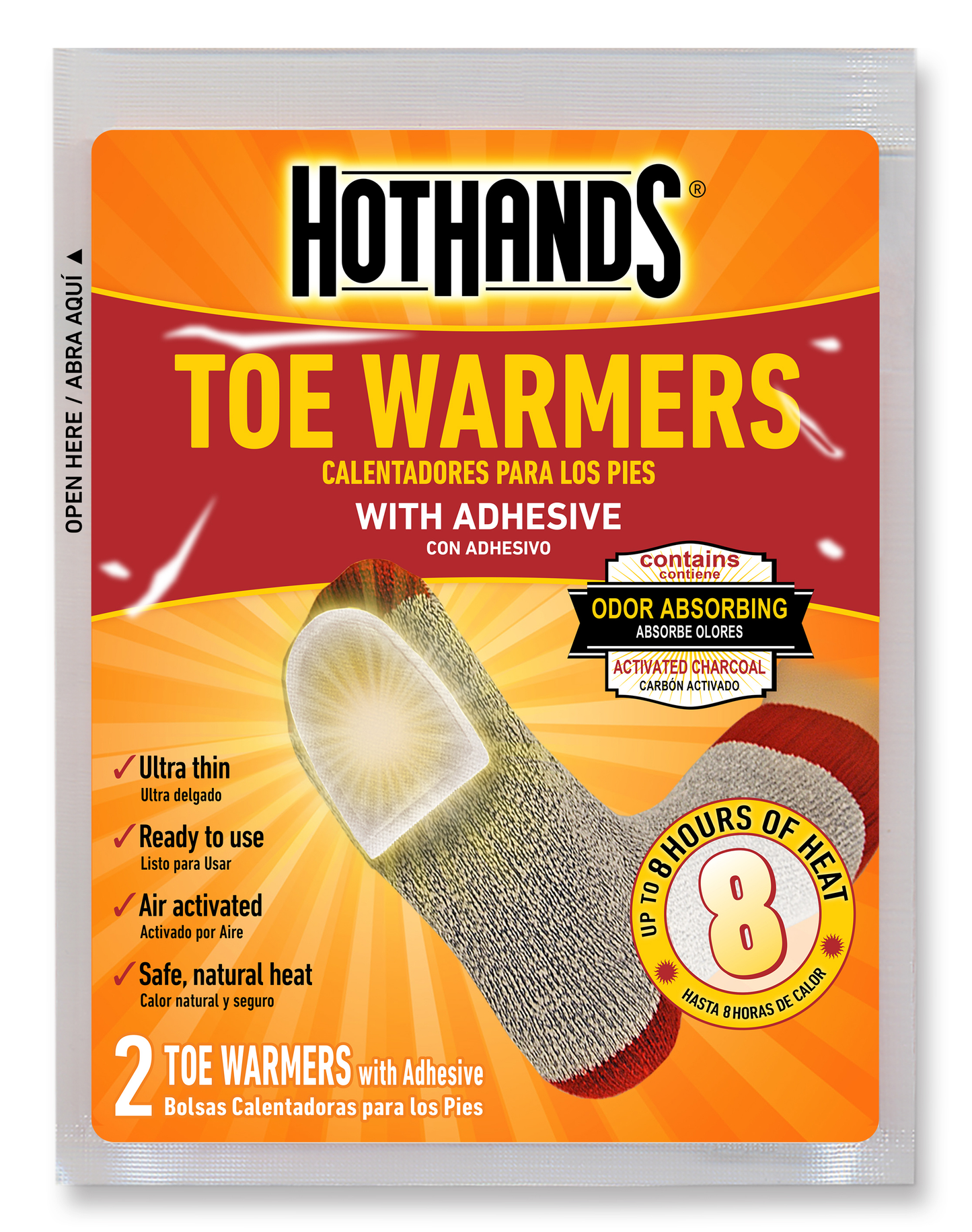 Kobayashi Consumer Prod Toe Warmers, Hothands Tt240-u Toe Warmers 40 Pair
