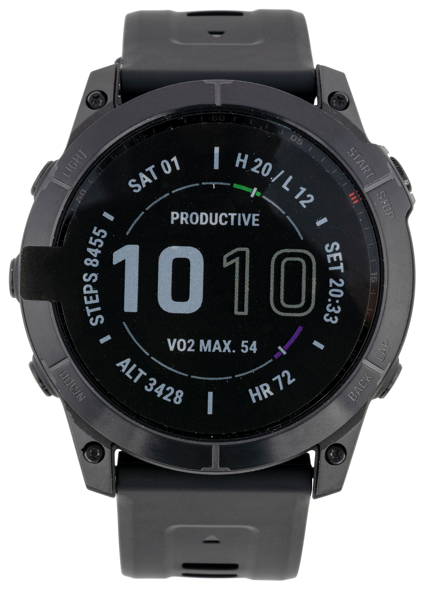 Garmin Fenix 7x, Garmin 010-02541-22 Fenix 7x Spphre Blk Dlc Tiw/ws