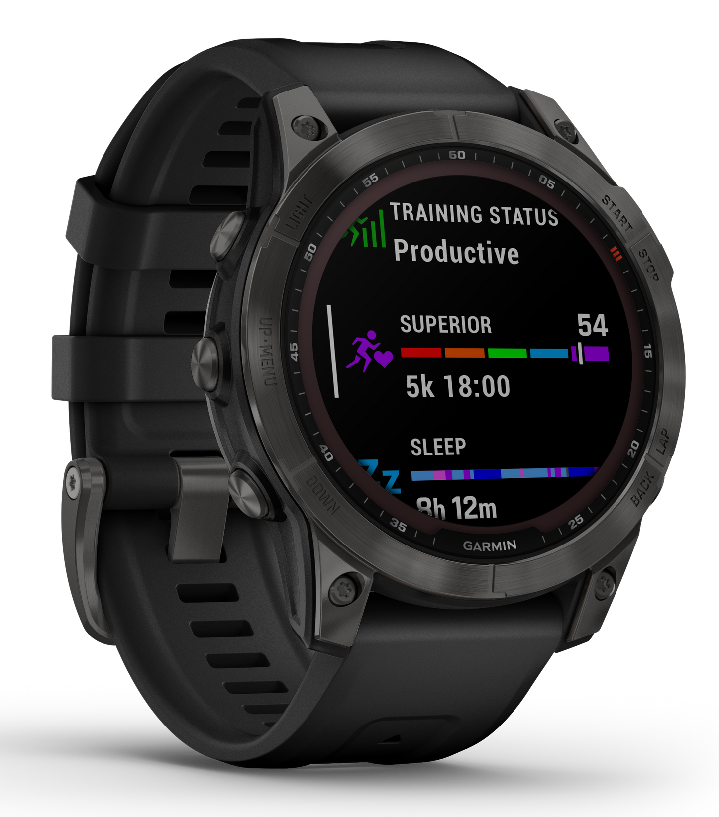 Garmin Fenix 7, Garmin 010-02540-10 Fenix 7 Solar Gry W/blk