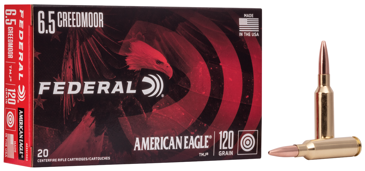 Federal American Eagle, Fed Ae65crd3 6.5 Crd 120 Tmj 20/10