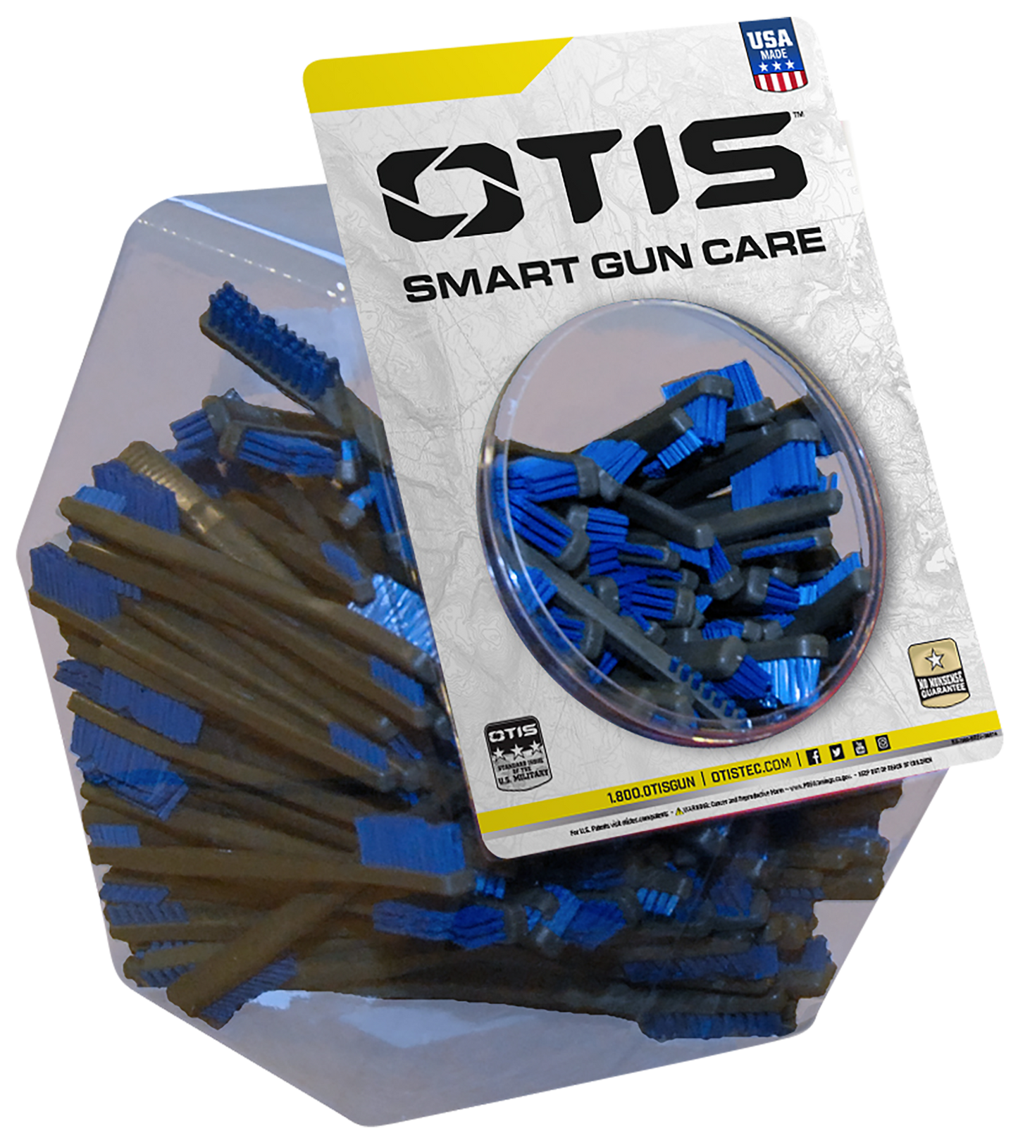 Otis Ap Brushes, Otis Ad1080316blu Cnstr Pop Blu Nyl Ap Brsh 150ct