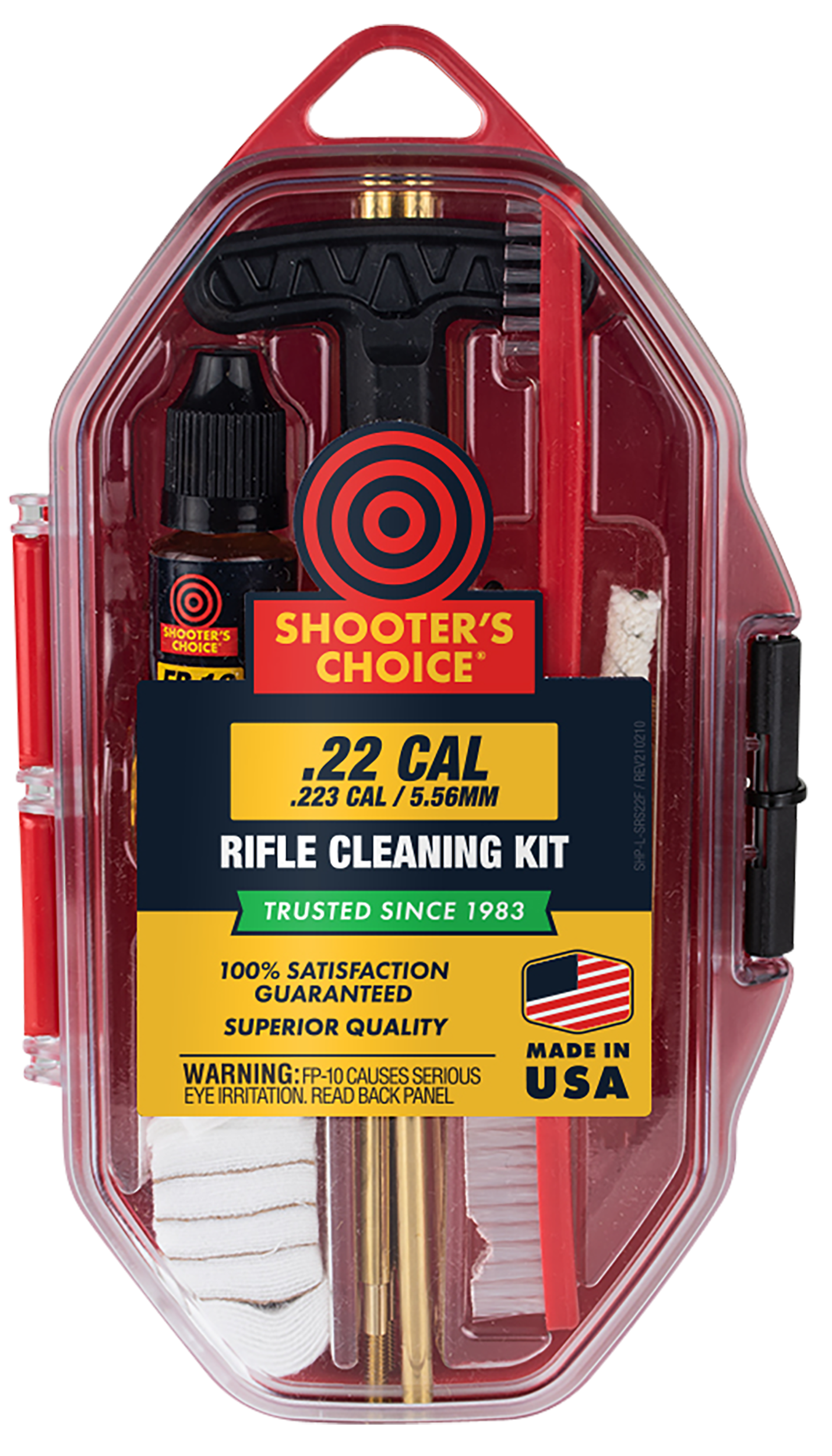 Shooters Choice Cleaning Kit, Shf Srs-22 22 Rifle Gun Cleaning Kit