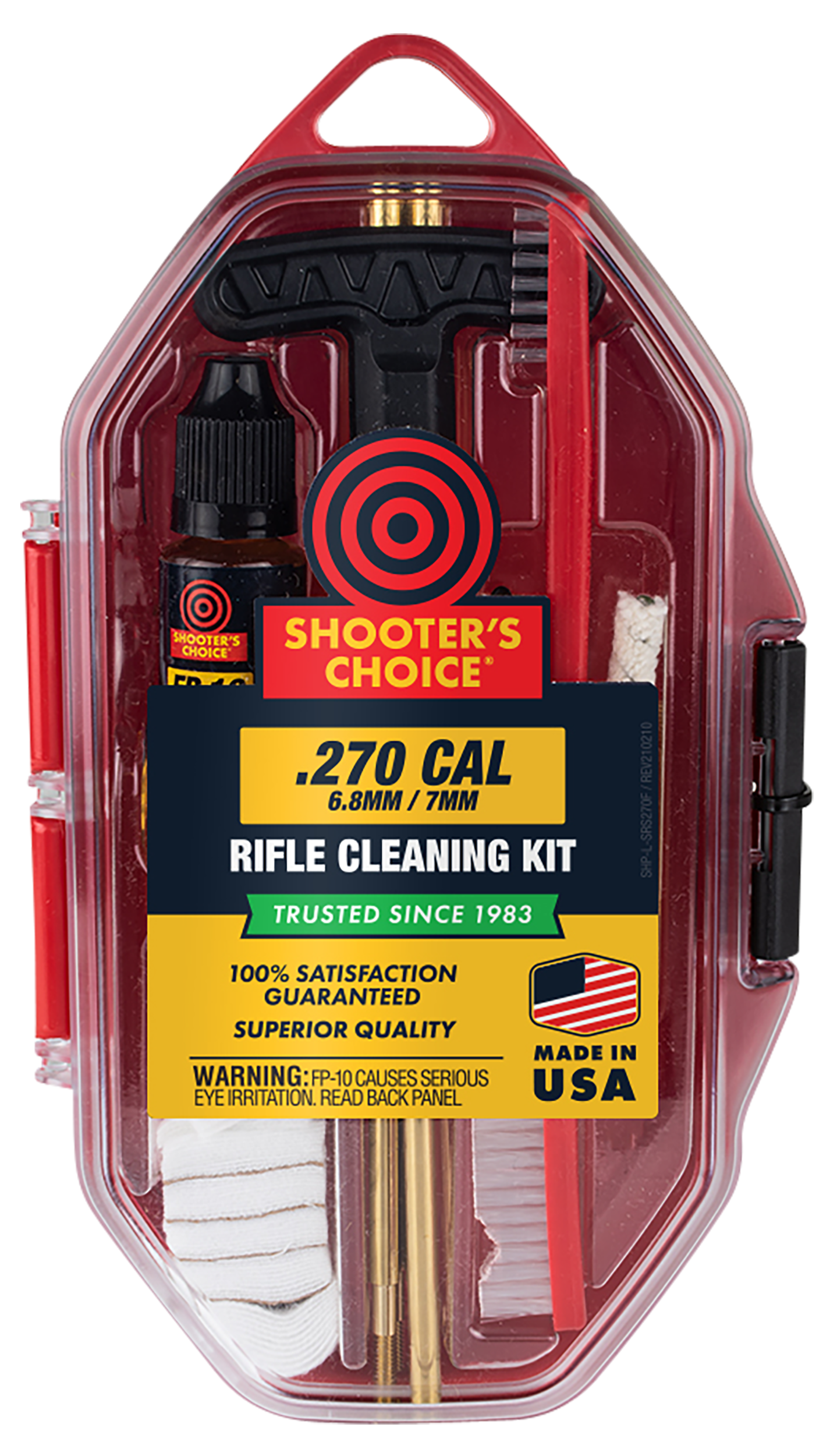 Shooters Choice Cleaning Kit, Shf Srs-270 270 Rifle Gun Cleaning Kit