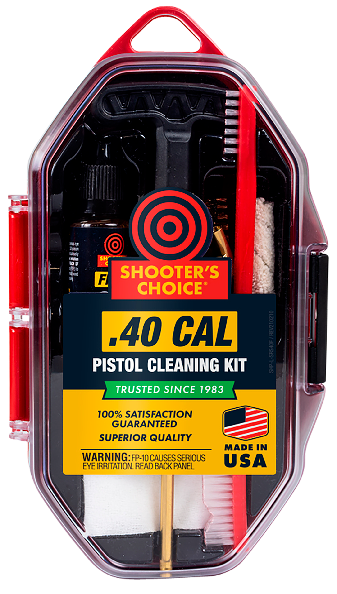 Shooters Choice Cleaning Kit, Shf Srs-40 40 Pistol Gun Cleaning Kit