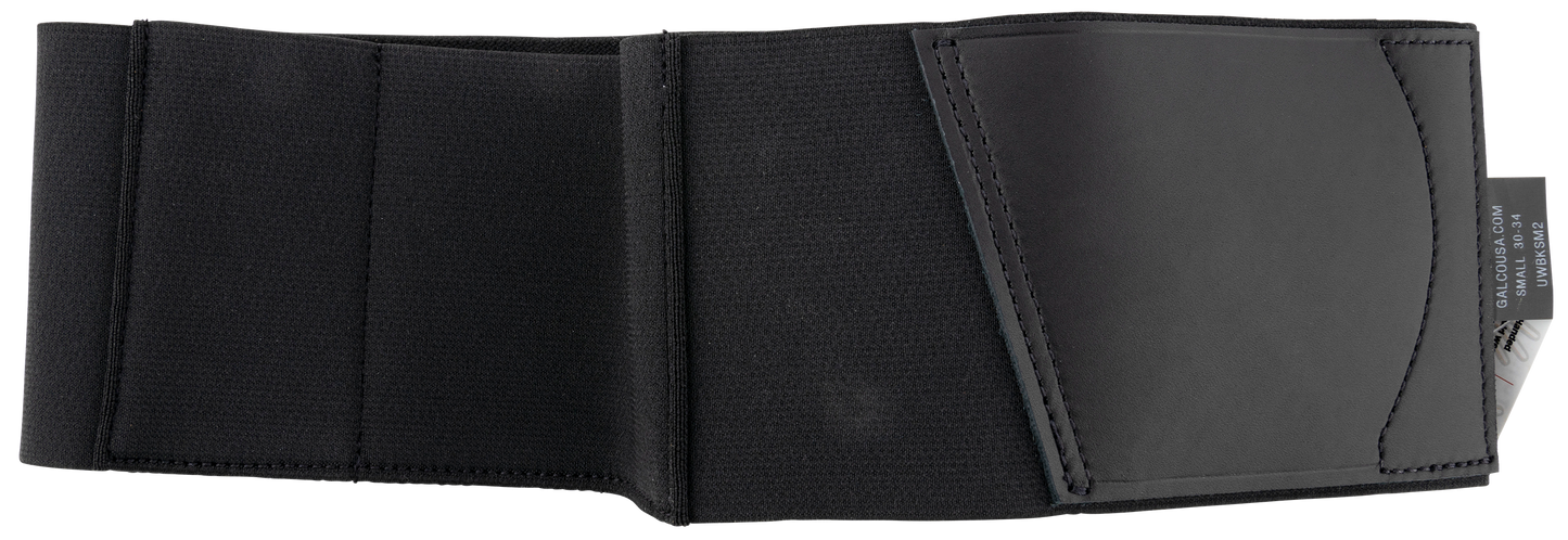 Galco Underwraps 2.0, Galco Uwbksm2 Underwraps Belly Small Blk