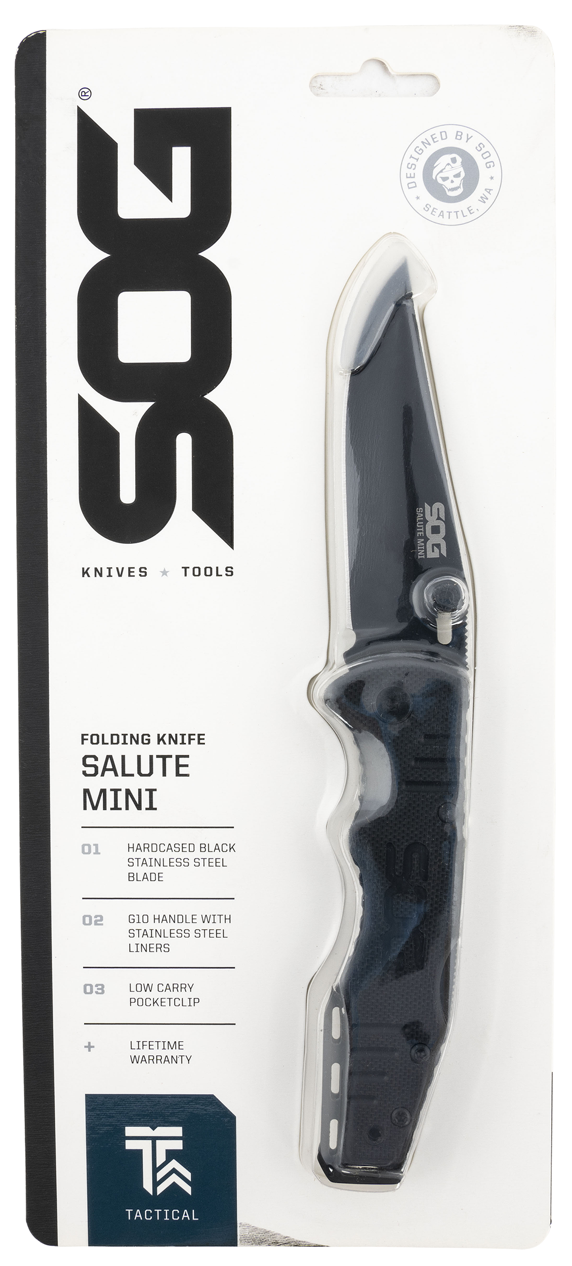 S.o.g Salute, Sog Ff1101-cp Salute Mini Blk Oxide G10
