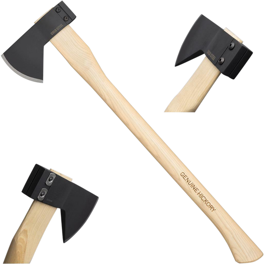 Cold Steel Hudson Bay, Cold Cs-90qb    Hudson Bay Camp Axe  27" Overall