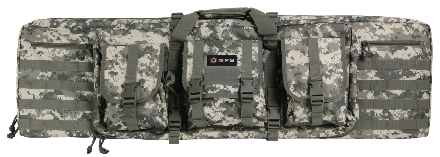 G*outdoors Double Rifle Case, Gps Gps-drc42-acu 42" Double Rifle Case - Acu Camo