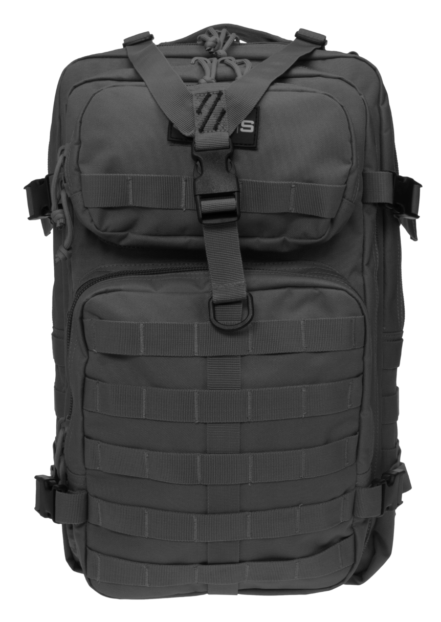 G*outdoors Tactical, Gps Gps-t1712bpb Tactical Laptop Backpack - Black