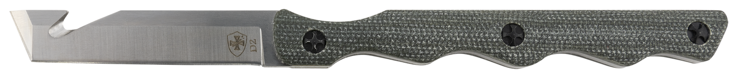 Templar Knife Neck, Temp Ntkg222 Neck Knife Od Green D2 Tanto