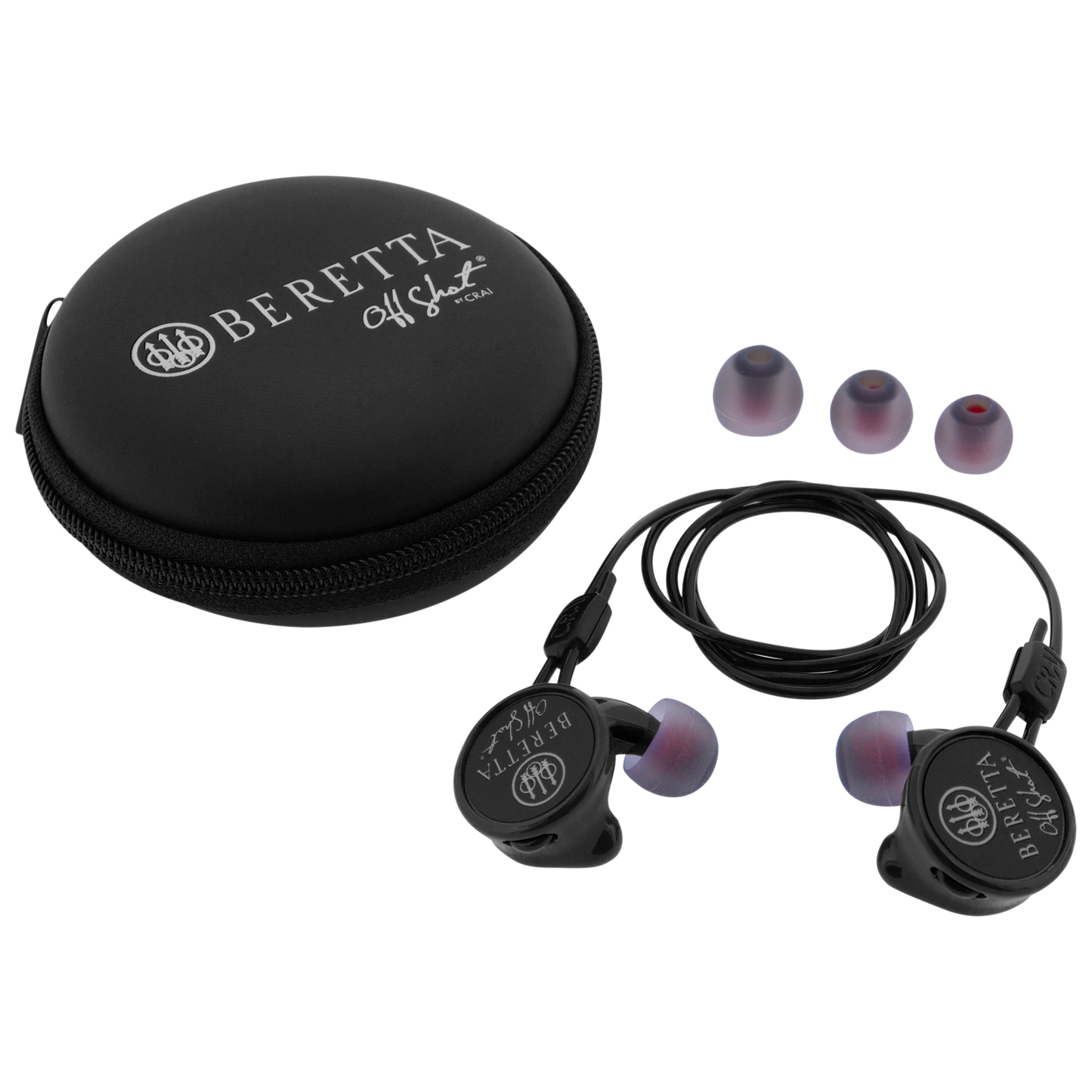 Beretta Usa Mini Headset, Ber Cf081a21560951 Mini Headset Plus Black