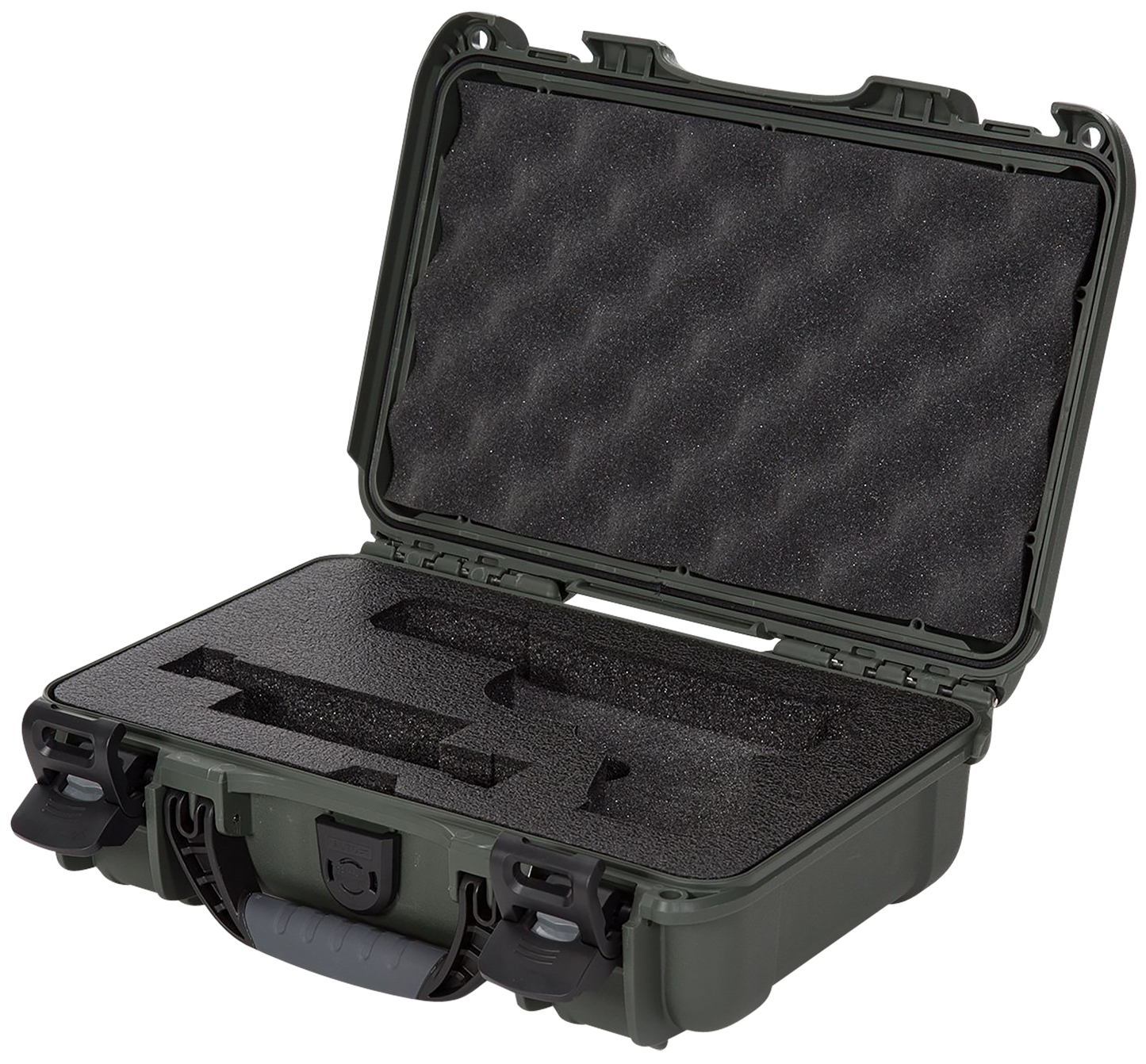 Nanuk (plasticase Inc) 909, Nanuk 909-glock6 Nanuk Case W/glock - Olive