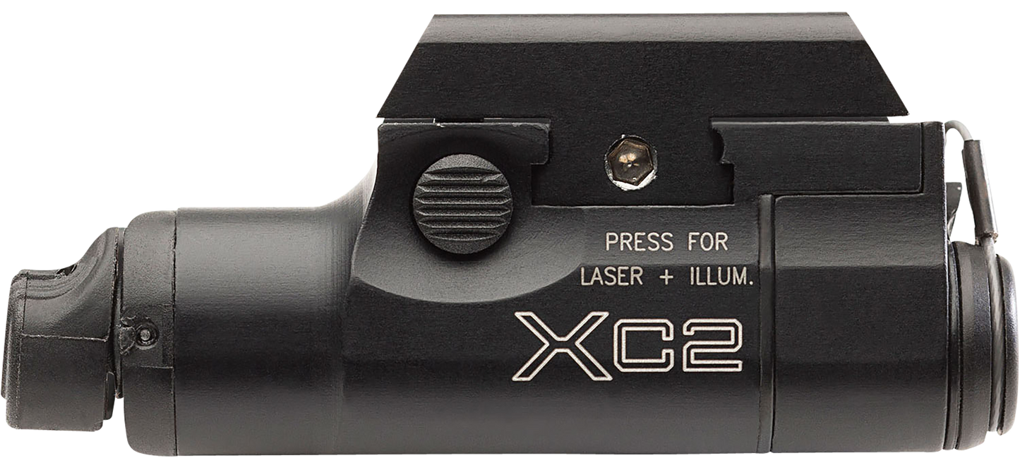 Surefire Xc2-b, Sf Xc2-b-rd Compact Pstl Lght Lser Univer/pic