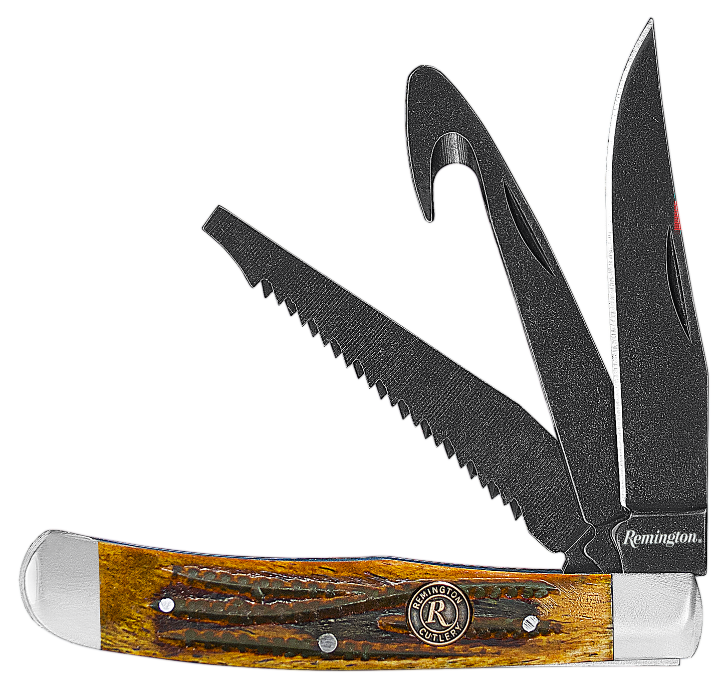 Remington Accessories Backwoods, Rem 15648 Backwoods Trapper Multi Blade Fldr 4.1