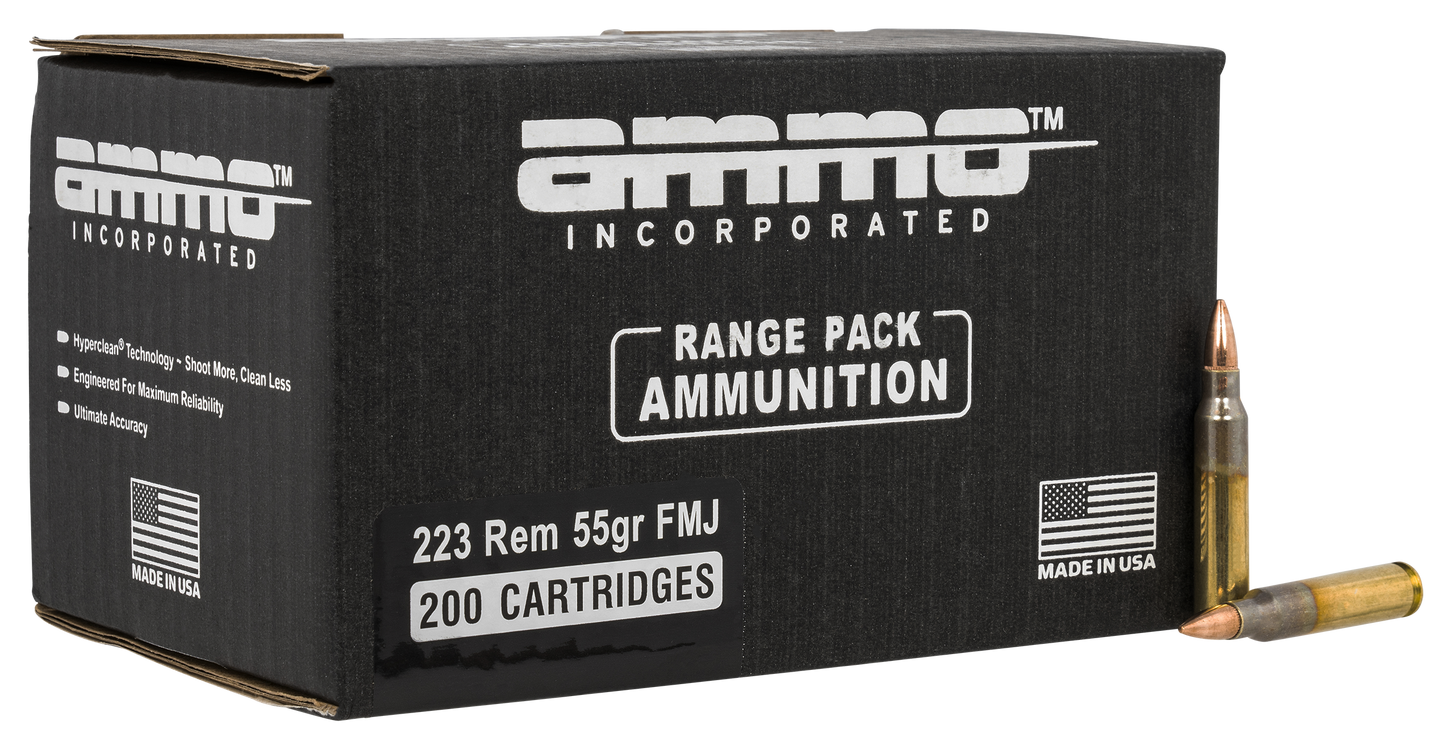 Ammo Incorporated Signature, Ammoinc 223055fmja200 223 55 Fmj 200-6
